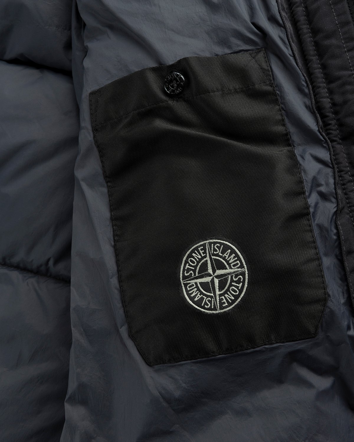 Stone Island - Garment Dyed Real Down Blouson Charcoal - Clothing - Black - Image 6