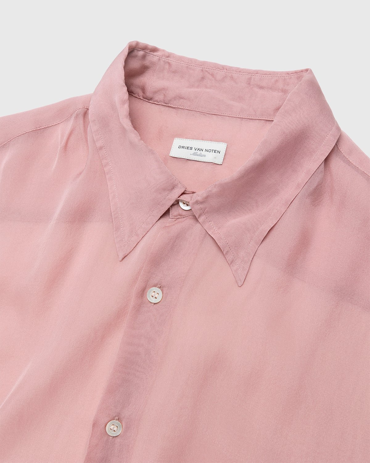 Dries van Noten - Cassidye Shirt Rose - Clothing - Pink - Image 4