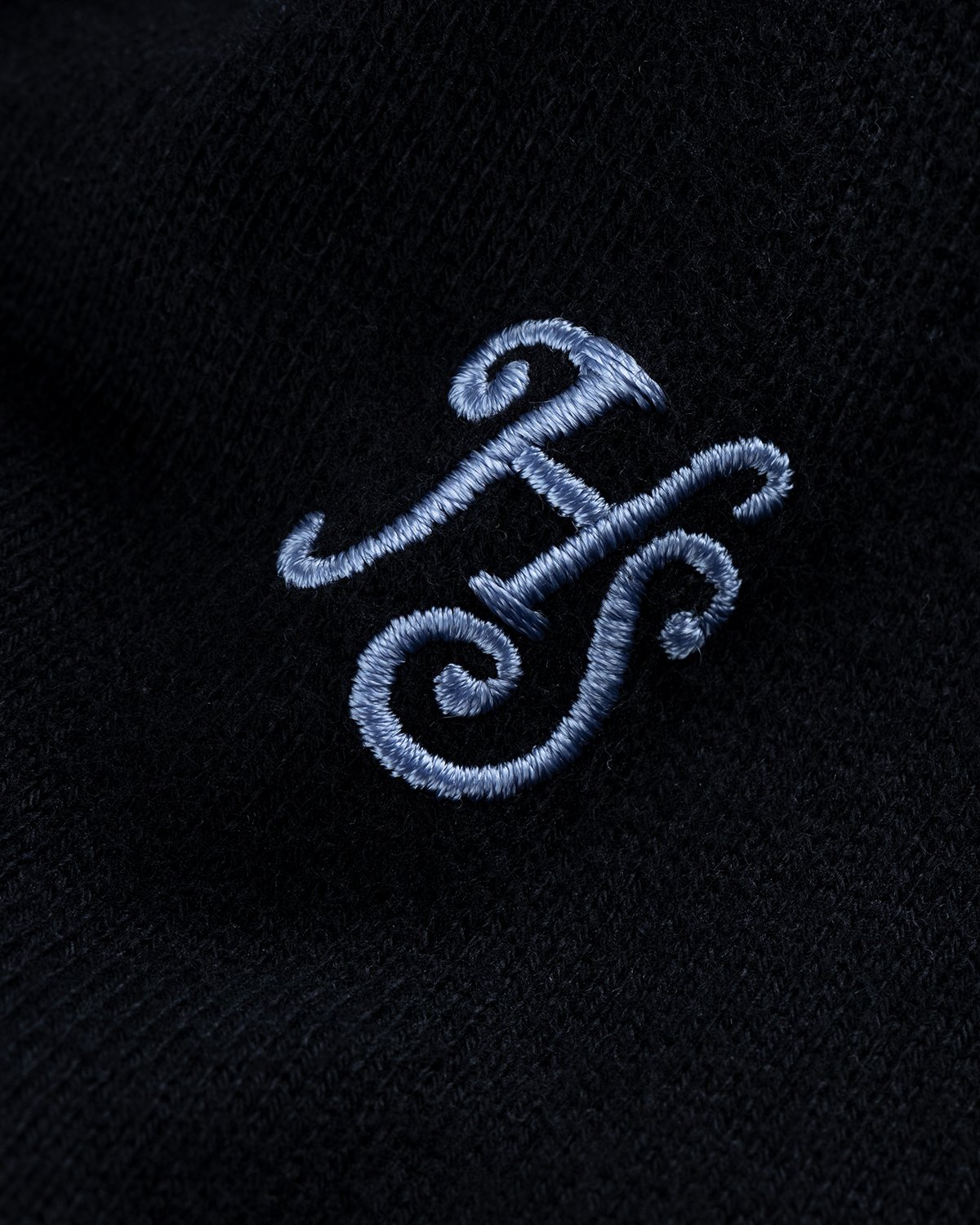 Highsnobiety - Knit Bowling Shirt Blue Black - Clothing - Blue - Image 6