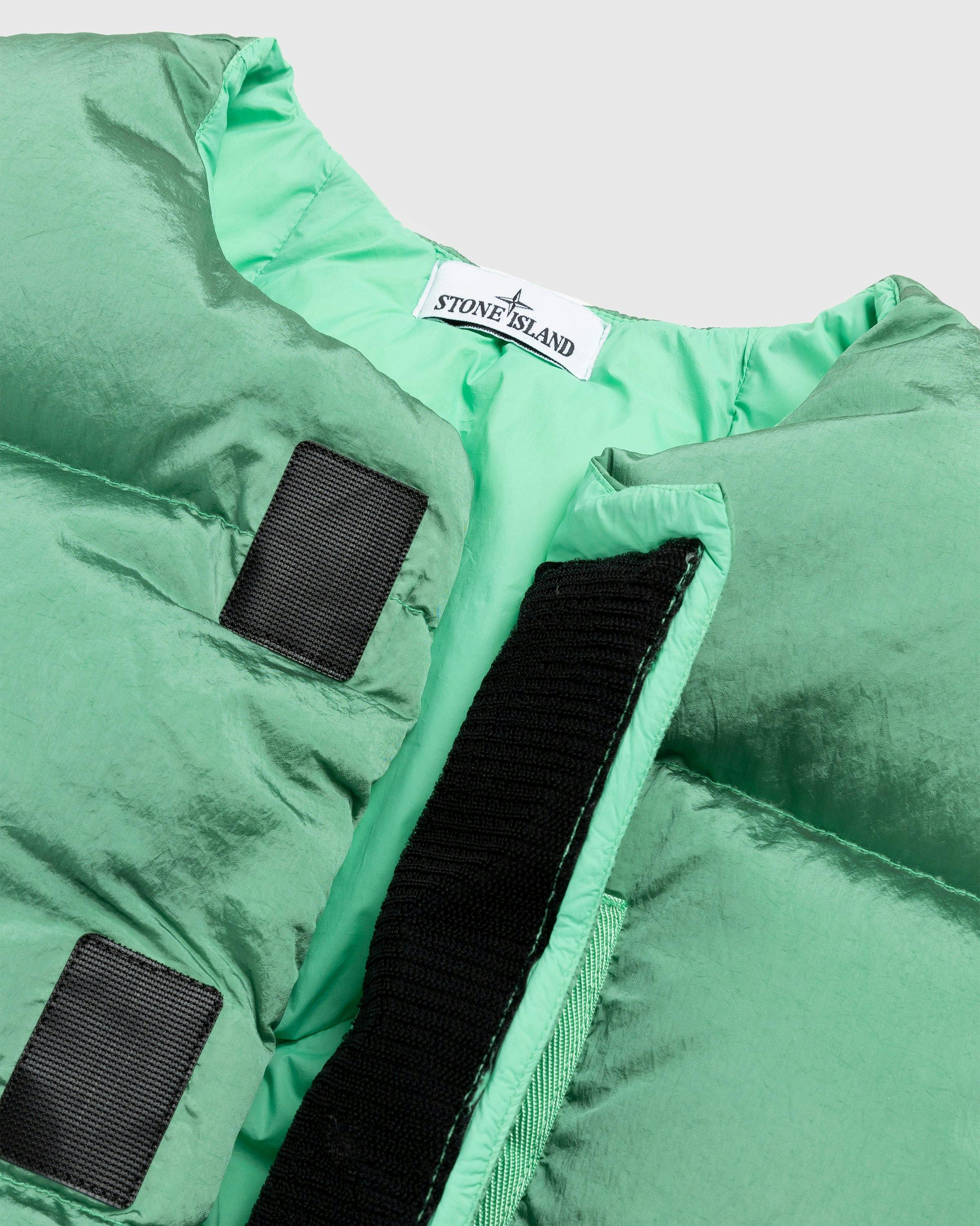 Stone Island - Nylon Metal Down Vest Light Green - Clothing - Green - Image 3