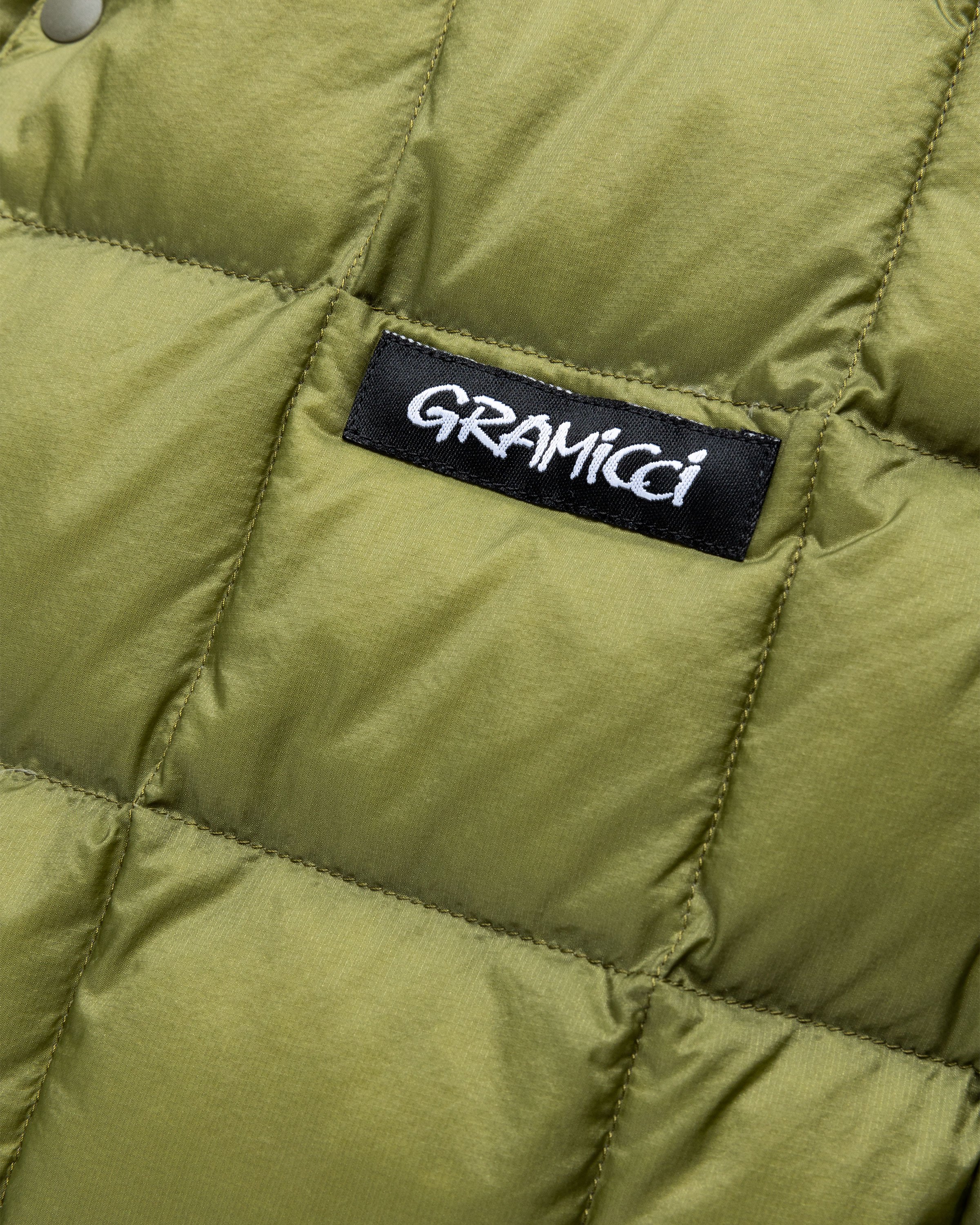 Gramicci - Taion Inner Down Vest Olive - Clothing - Green - Image 5