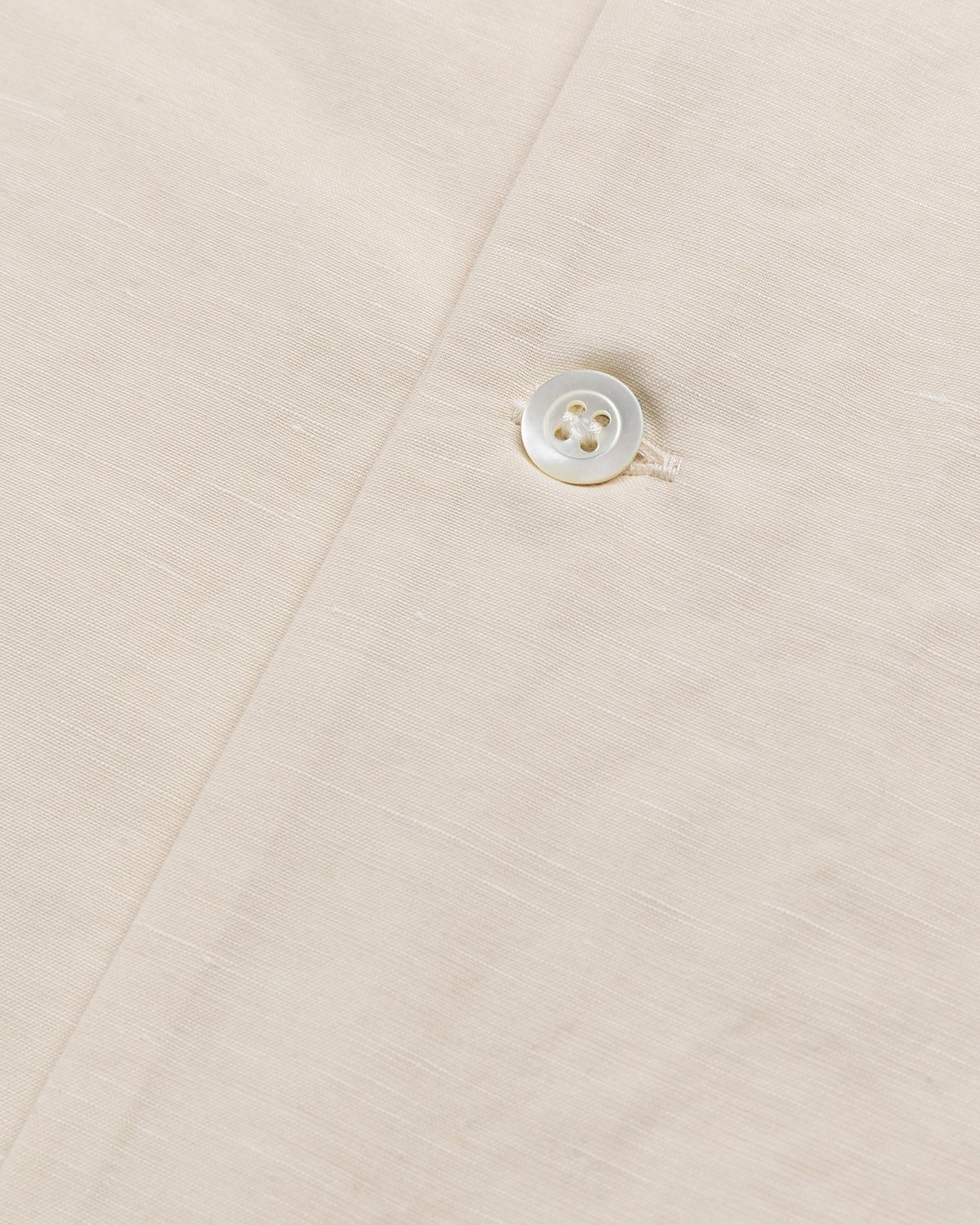Maison Margiela - Ivory Button-Up Shirt Beige - Clothing - White - Image 6