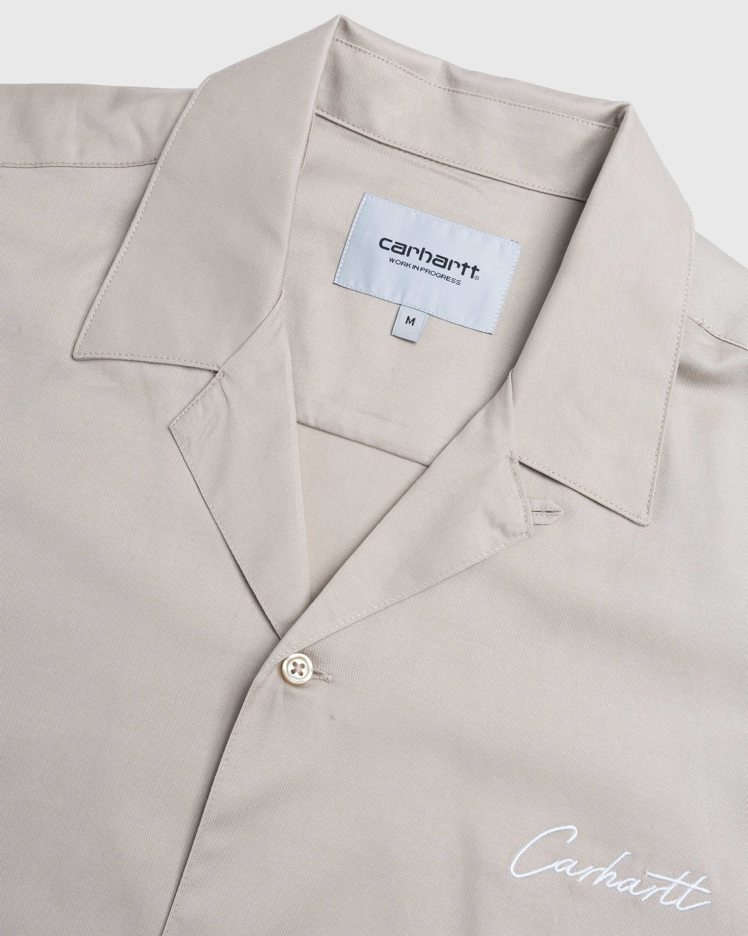 Carhartt WIP - Delray Shirt Wall/Wax - Clothing - Beige - Image 5