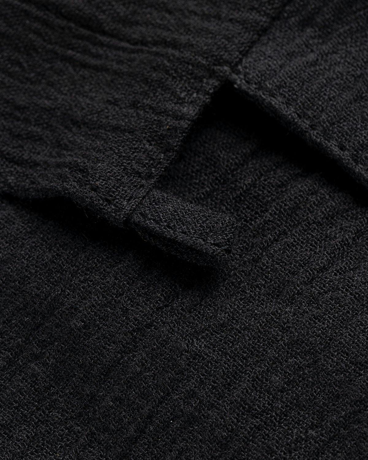 Highsnobiety - Crepe Short Sleeve Shirt Black - Clothing - Black - Image 5