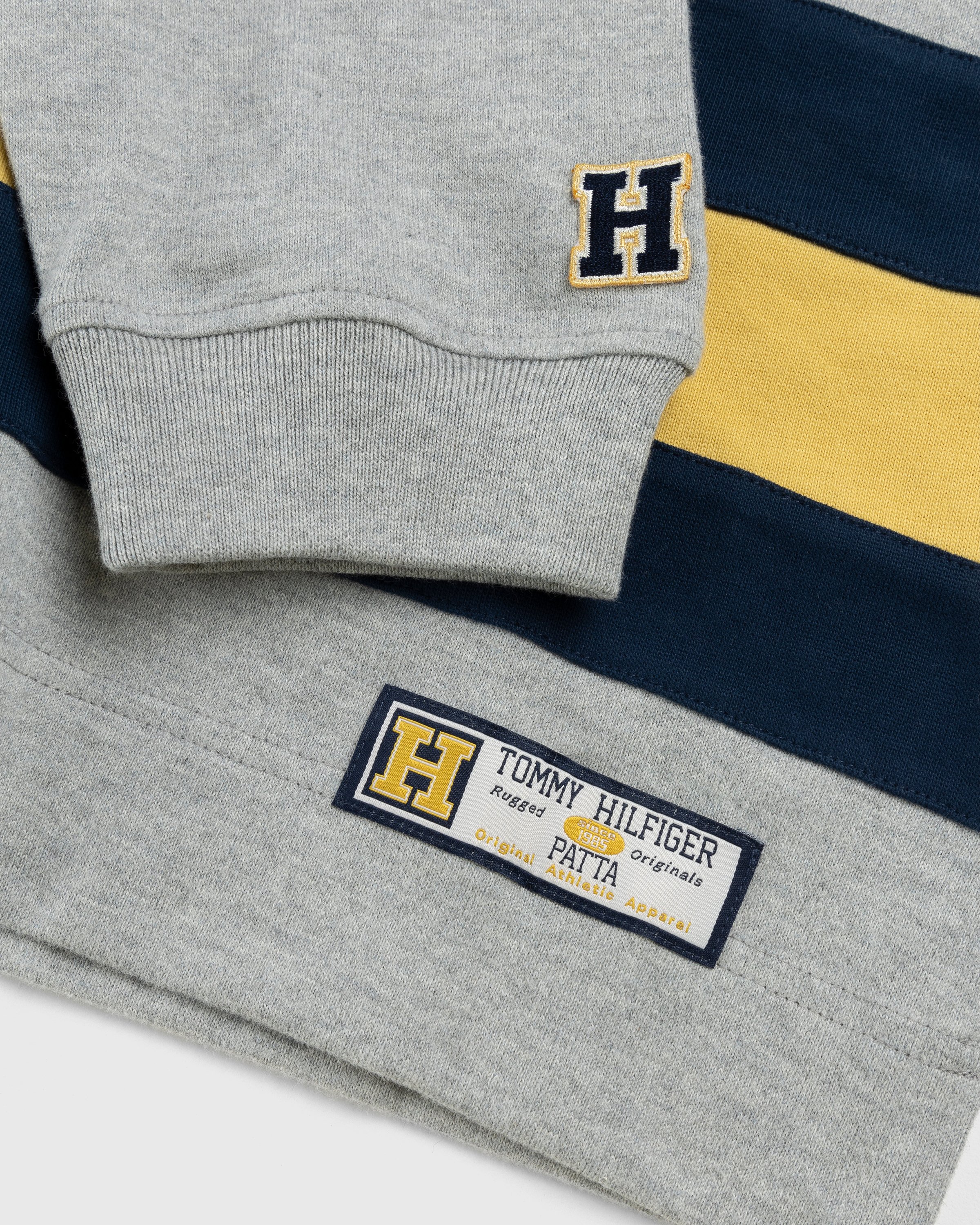 Patta x Tommy Hilfiger - Rugby Shirt Mid Grey Heather - Clothing - Grey - Image 5