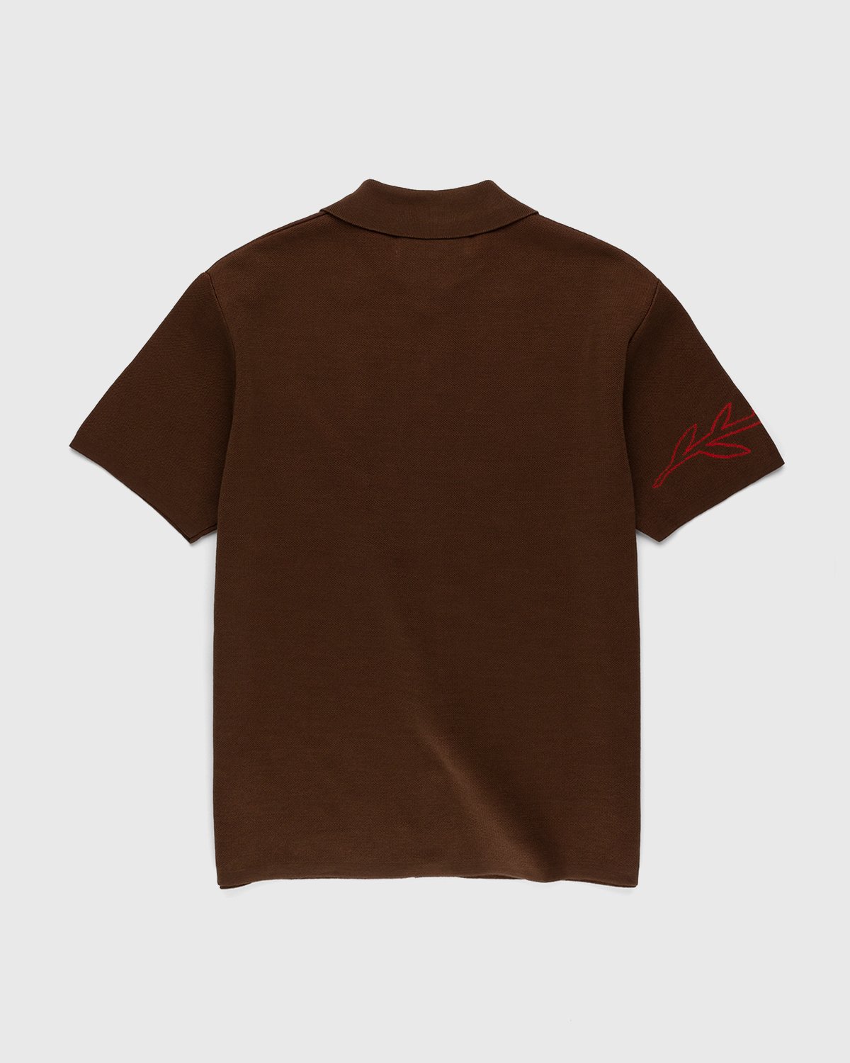 Carne Bollente - Upside Down Knit Shirt Brown - Clothing - Brown - Image 2
