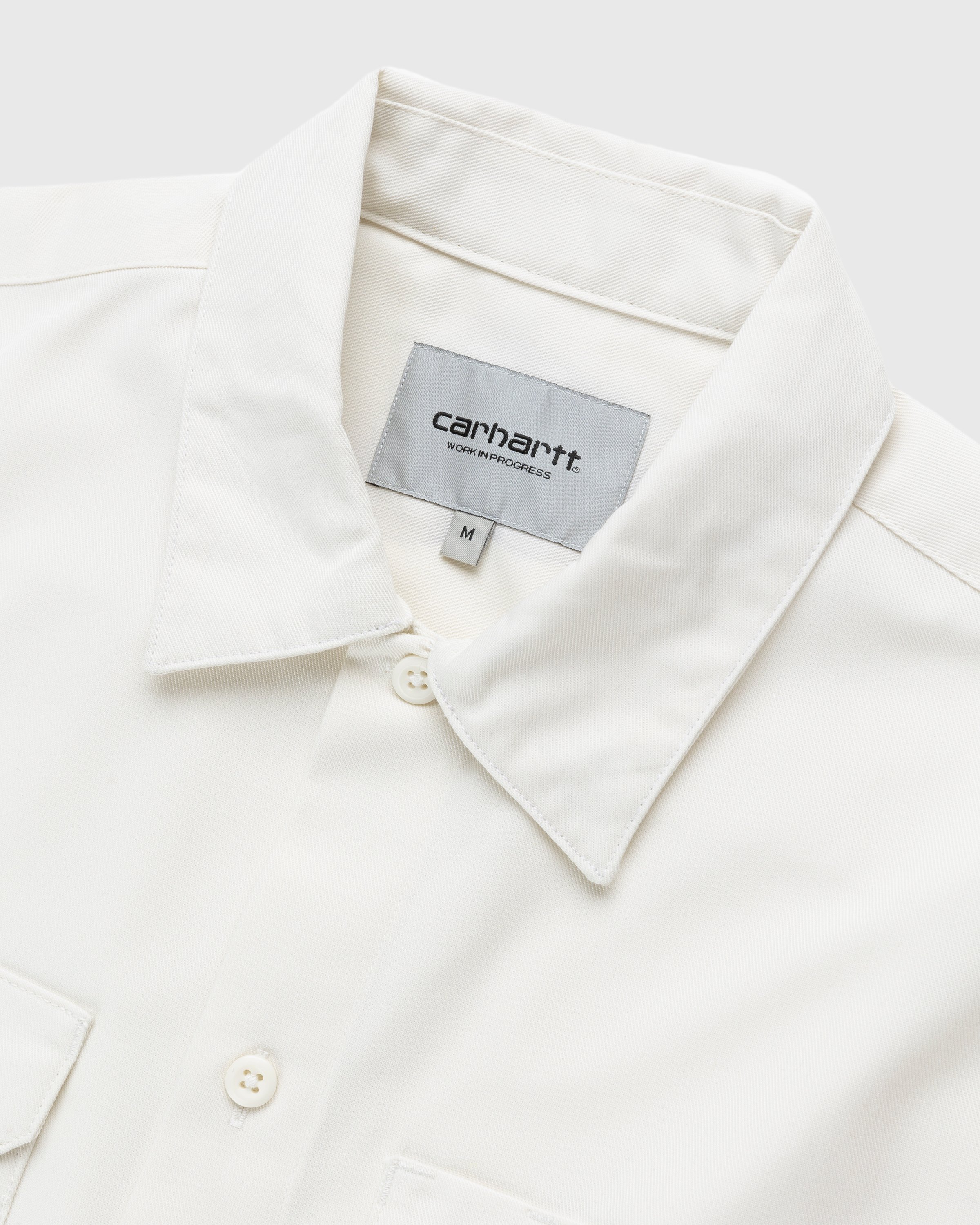 Carhartt WIP - Master Shirt Wax - Clothing - White - Image 5
