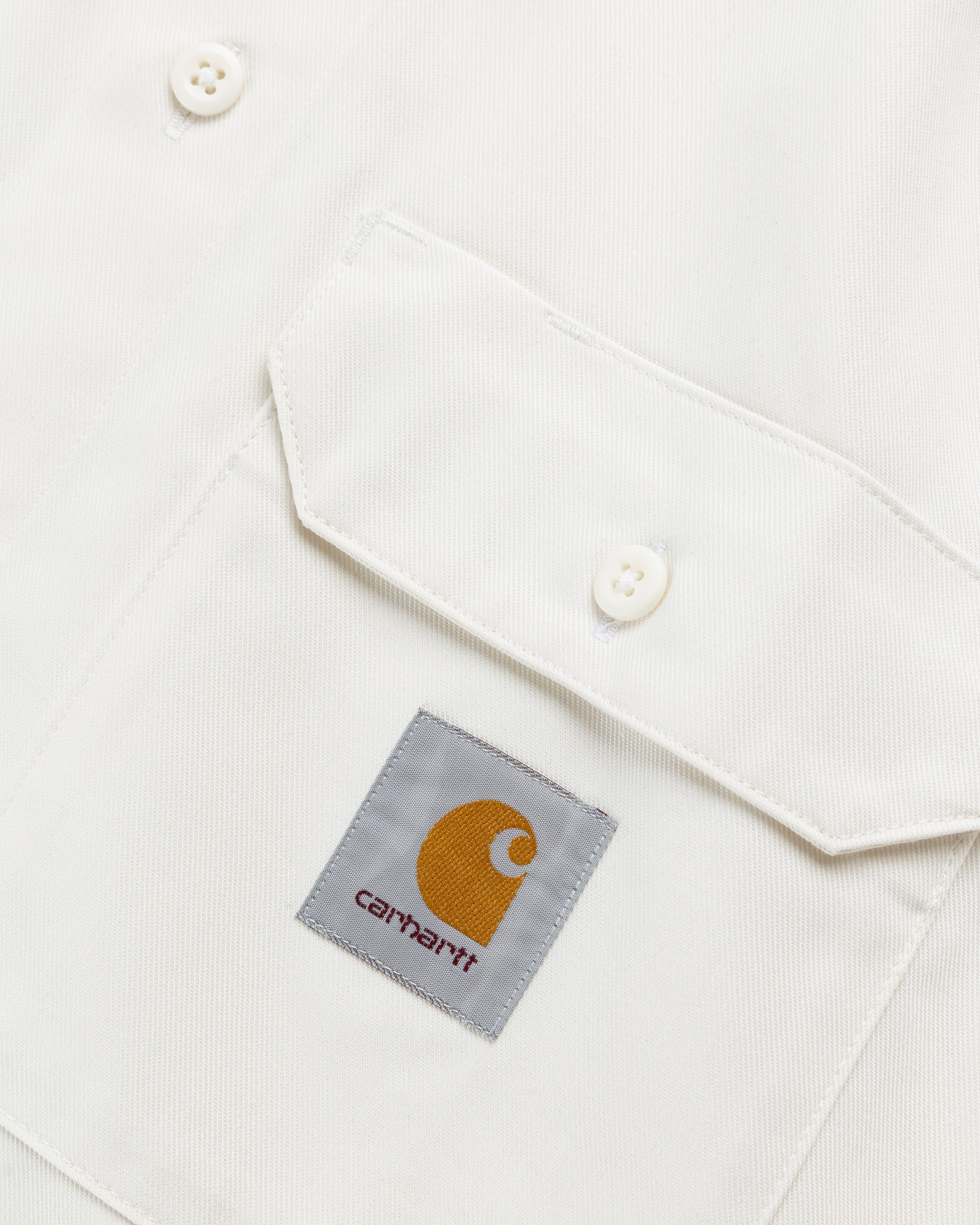 Carhartt WIP - Master Shirt Wax - Clothing - White - Image 6