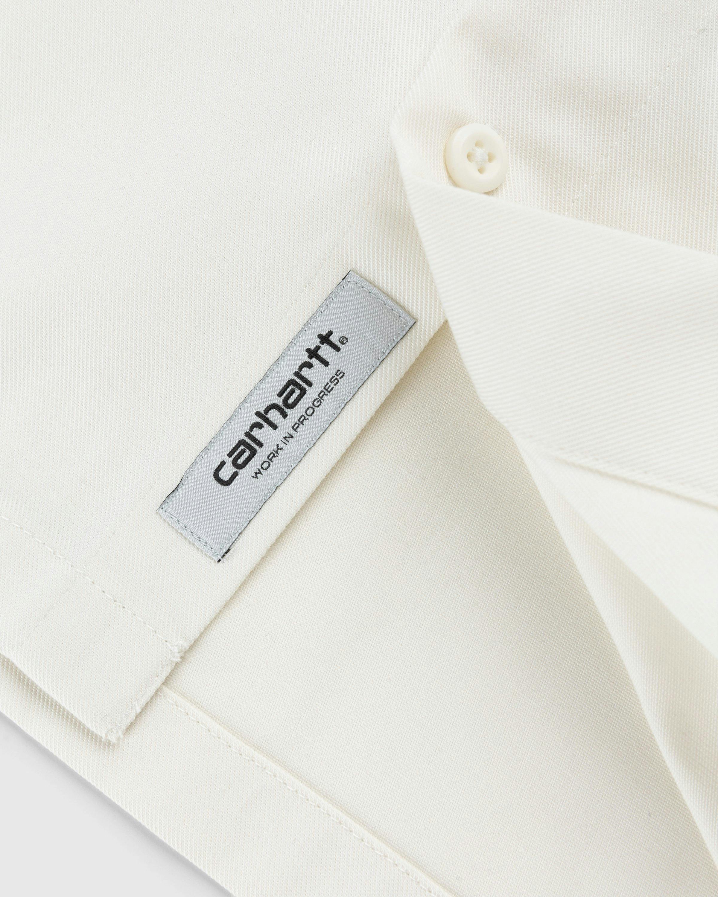 Carhartt WIP - Master Shirt Wax - Clothing - White - Image 7