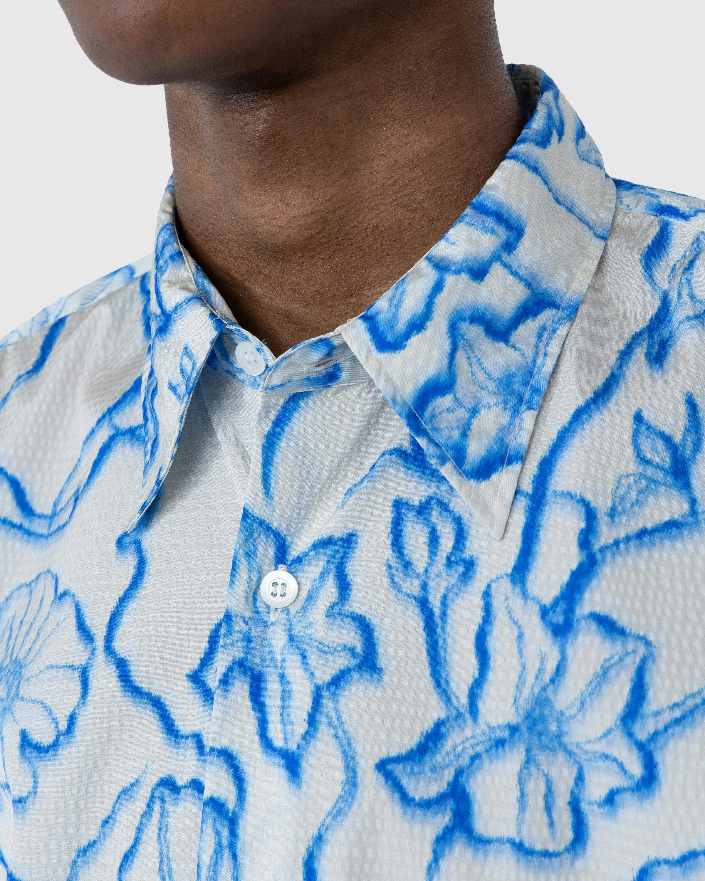 Dries van Noten - Cassidye Shirt Blue - Clothing - Blue - Image 6