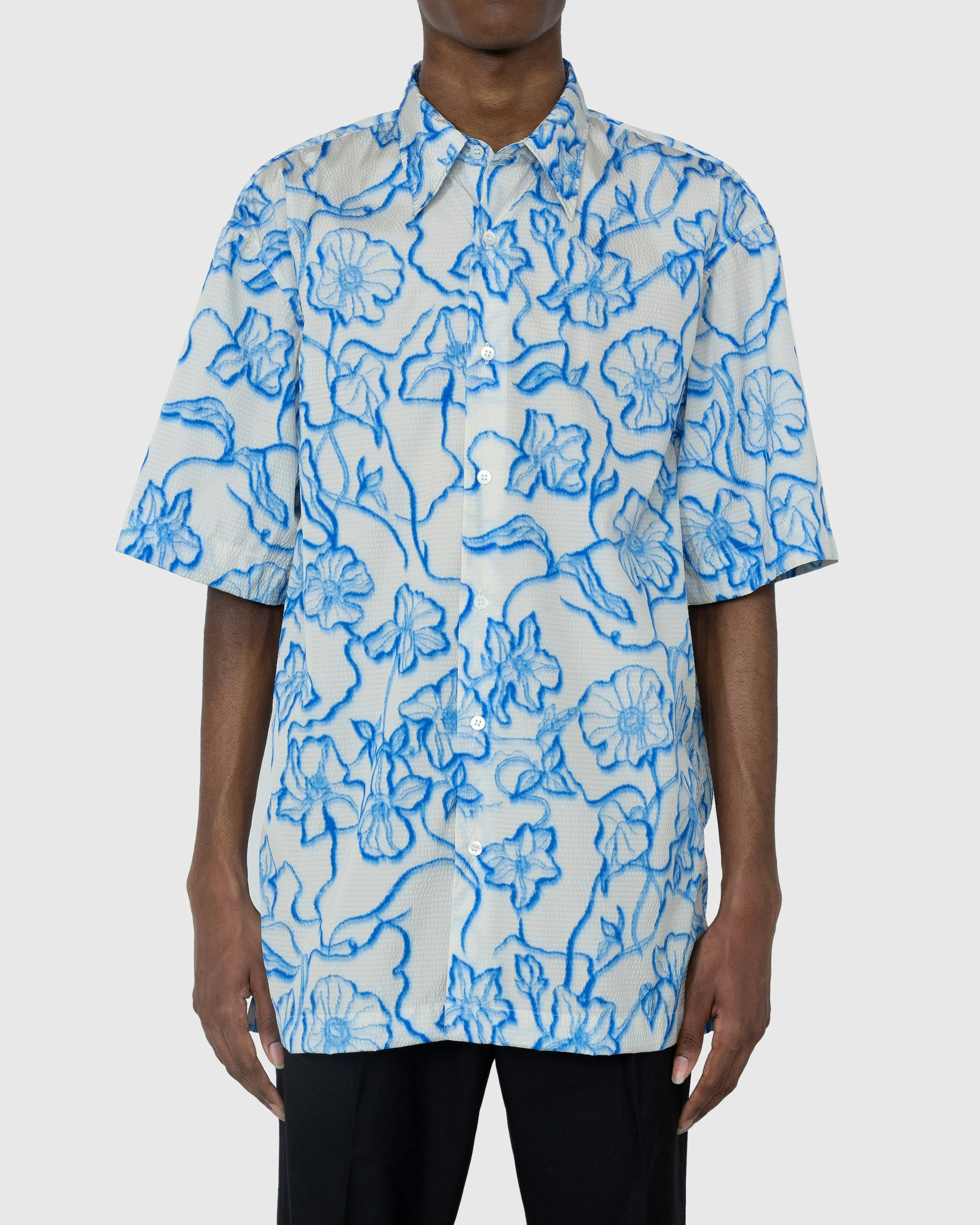 Dries van Noten - Cassidye Shirt Blue - Clothing - Blue - Image 2