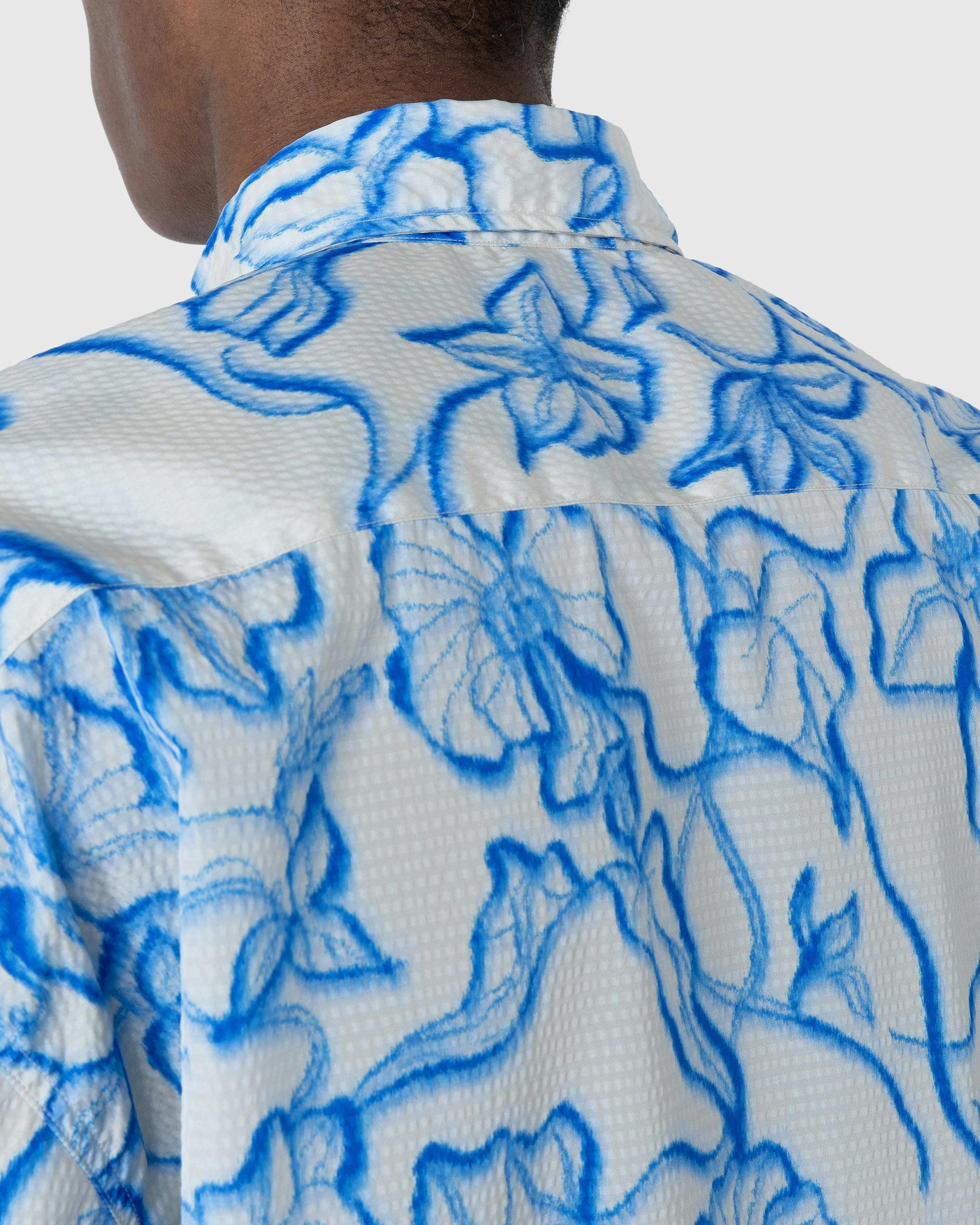 Dries van Noten - Cassidye Shirt Blue - Clothing - Blue - Image 5