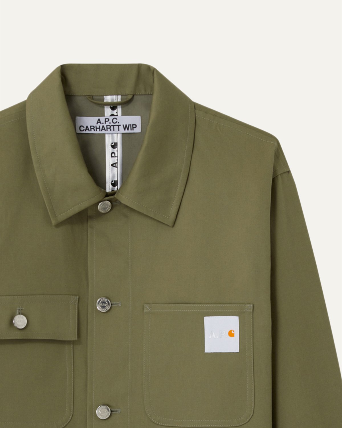 A.P.C. x Carhartt WIP - Work Jacket - Outerwear - Green - Image 2