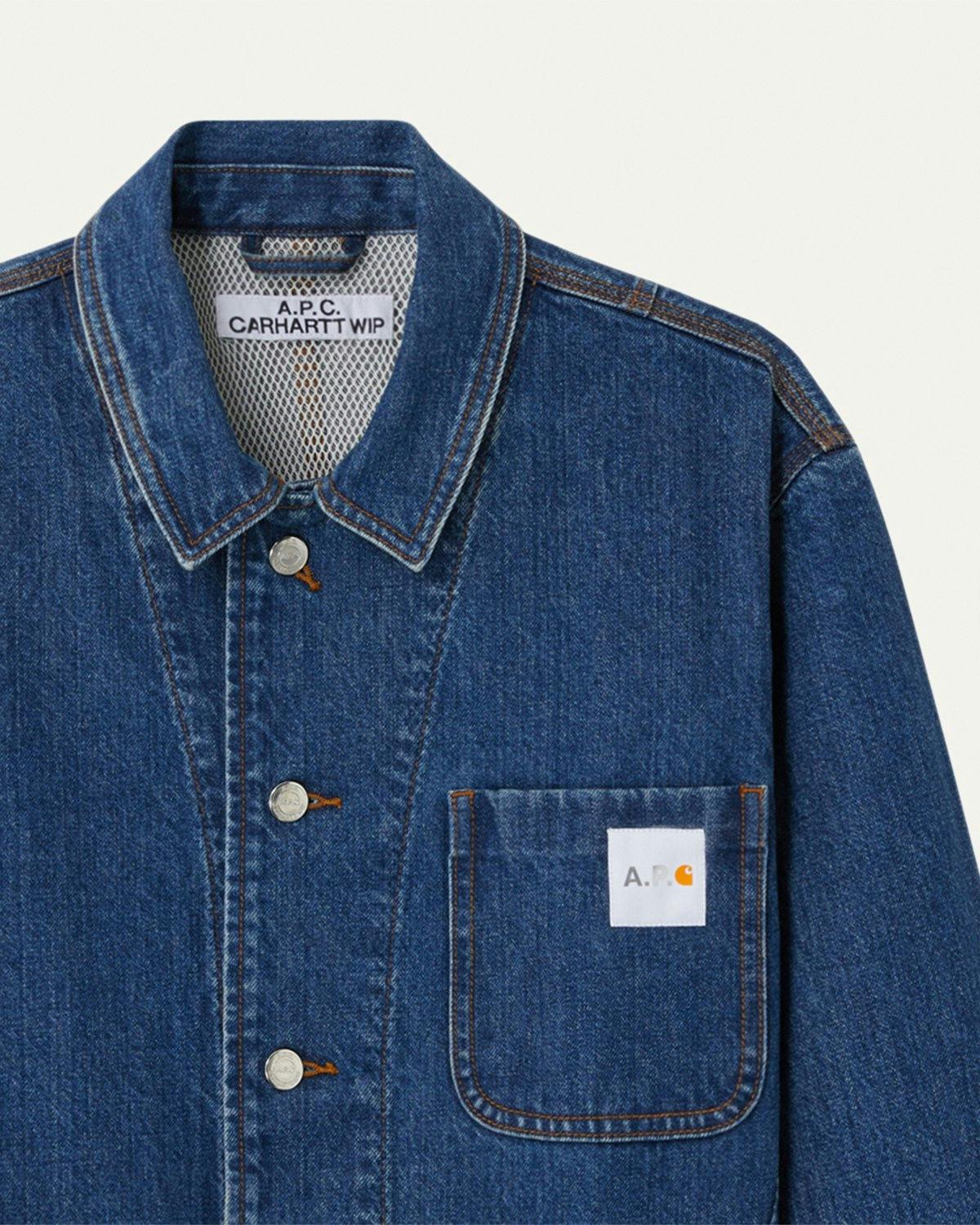 A.P.C. x Carhartt WIP - Talk Jacket - Outerwear - Blue - Image 2