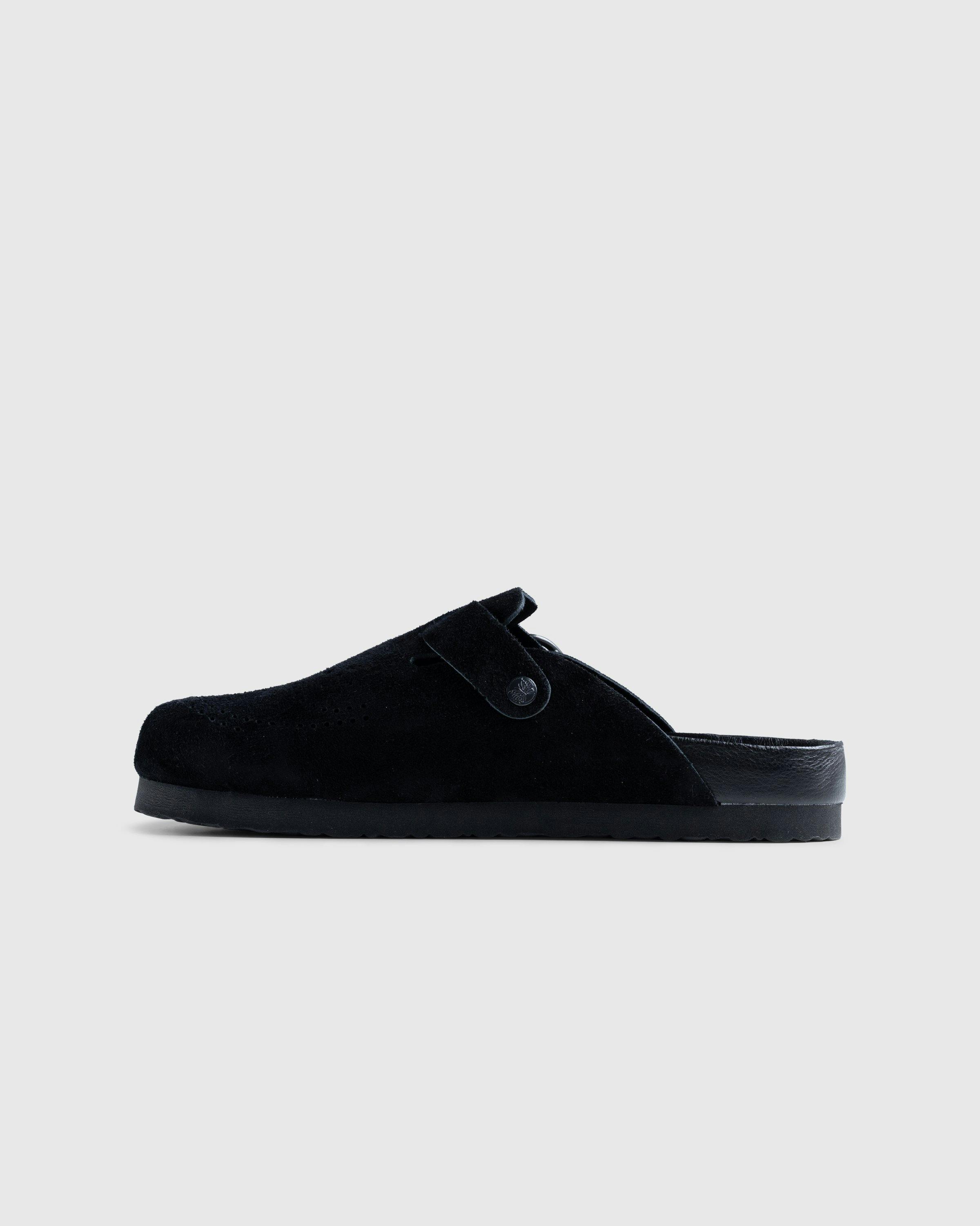 Needles - Clog Sandal - Suede Lthr. B-Black - Footwear - Black - Image 2