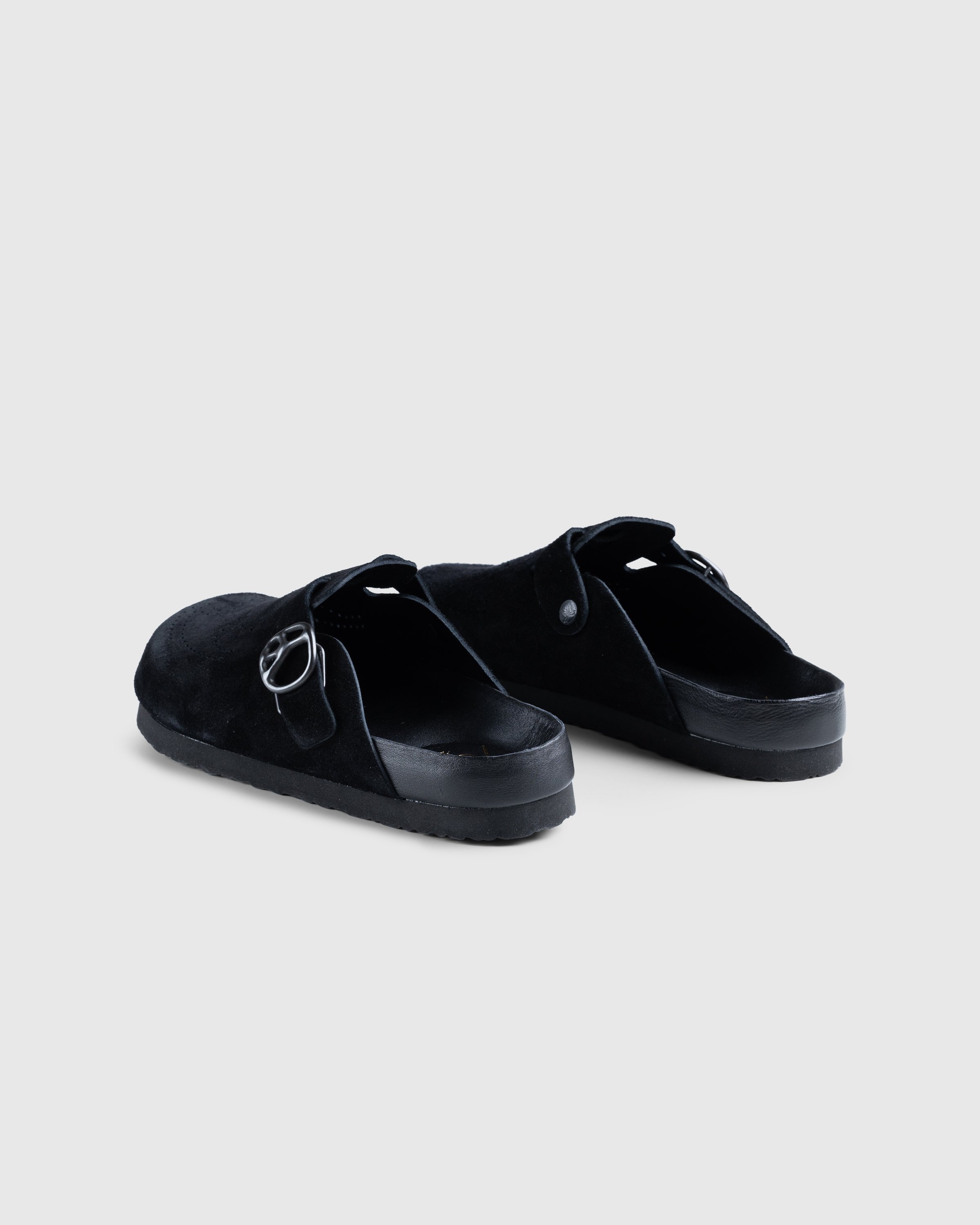 Needles - Clog Sandal - Suede Lthr. - Footwear - Black - Image 4