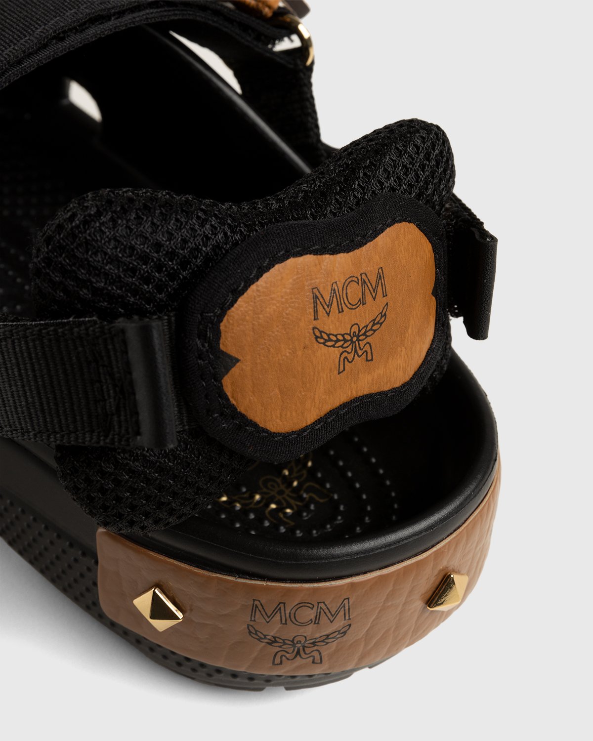 MCM x Crocs - Belt Bag Clog Black - Footwear - Black - Image 8