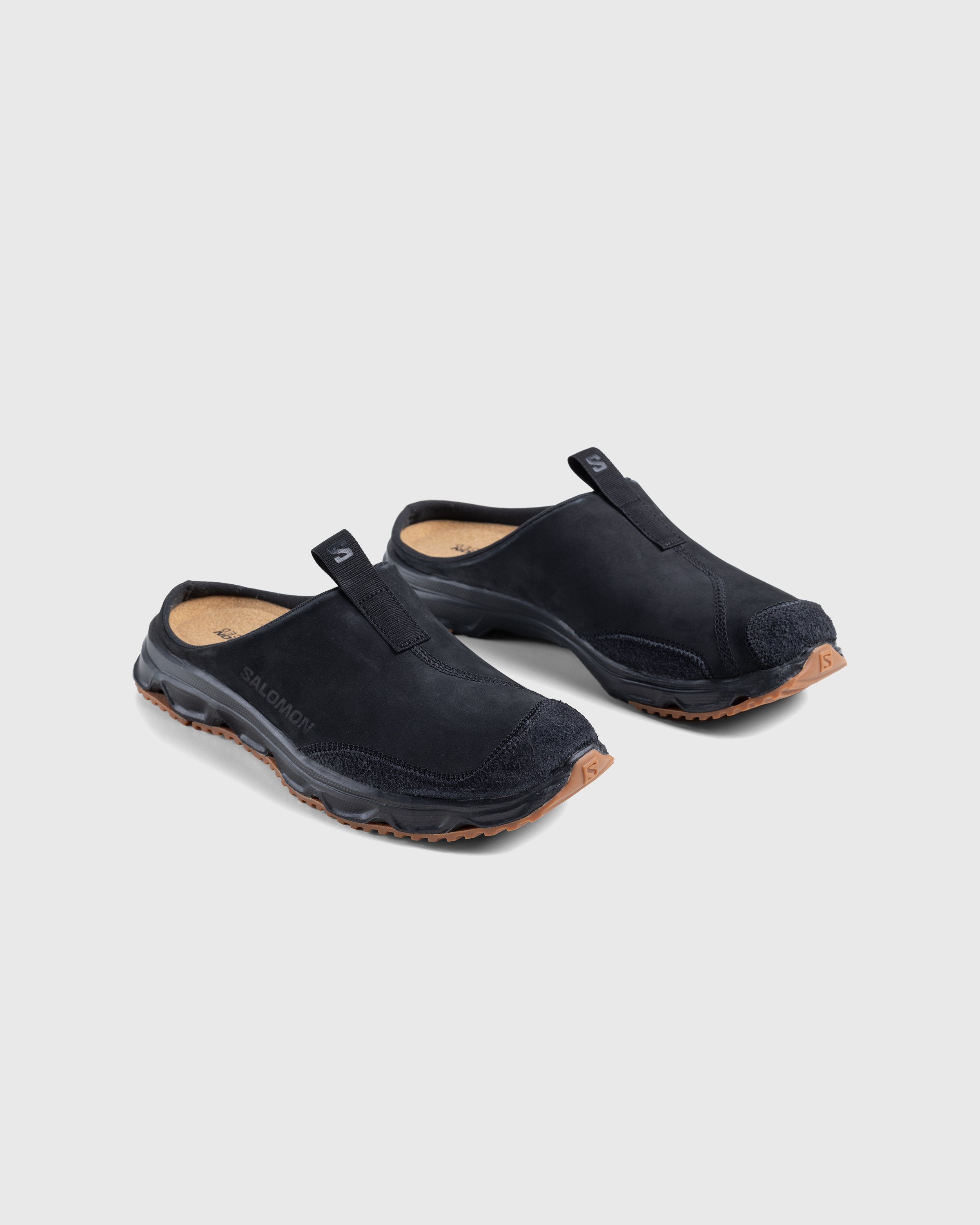 Salomon - RX Slide Leather Advanced Black - Footwear - Black - Image 3