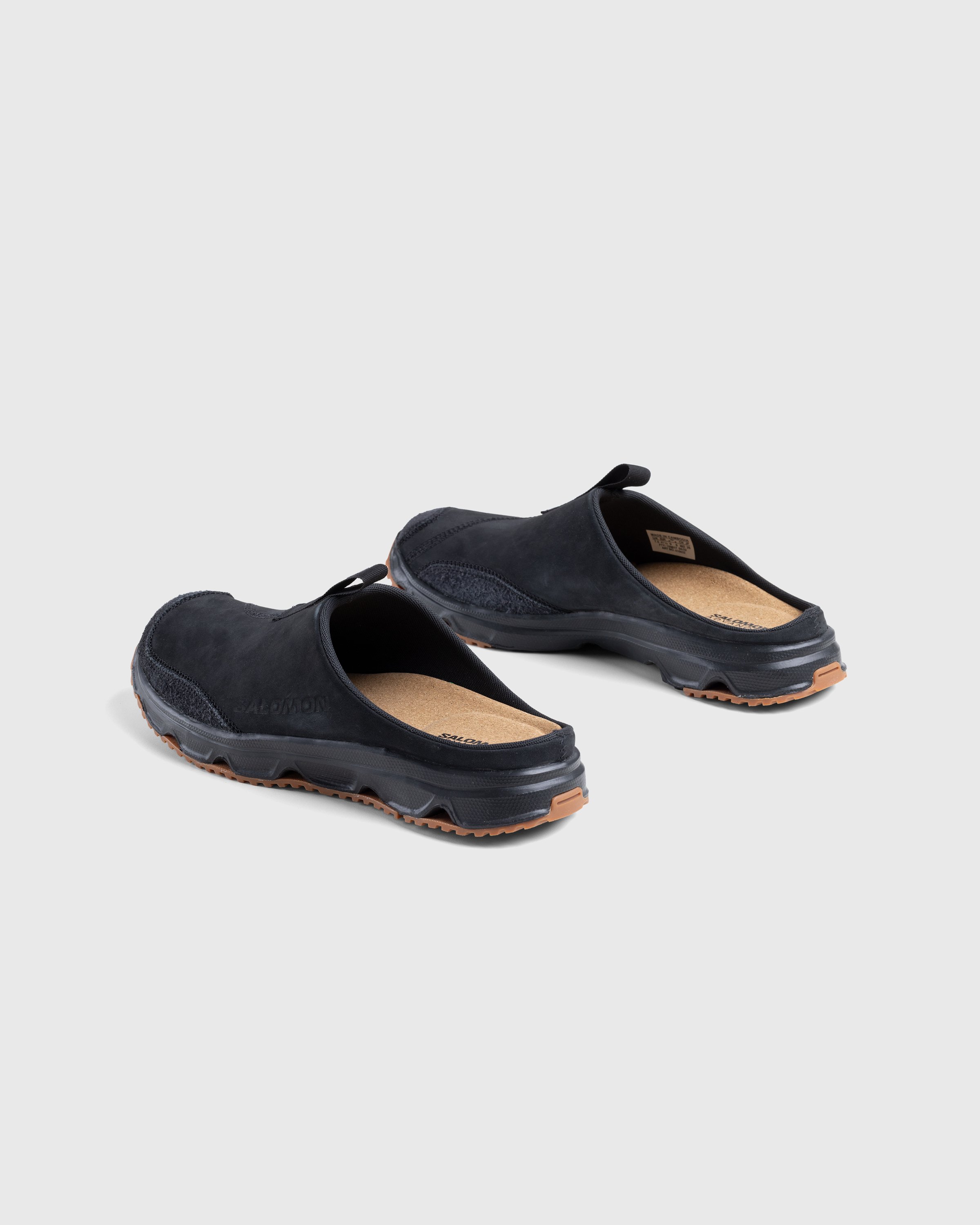 Salomon - RX Slide Leather Advanced Black - Footwear - Black - Image 4