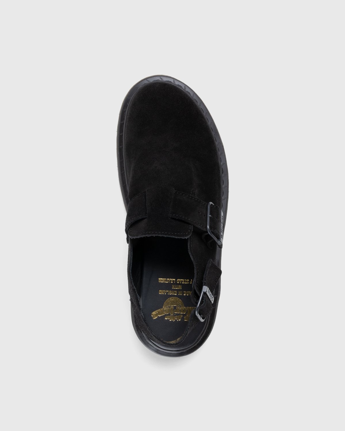 Dr. Martens - Jorge Black Repello Calf Suede - Footwear - Black - Image 5