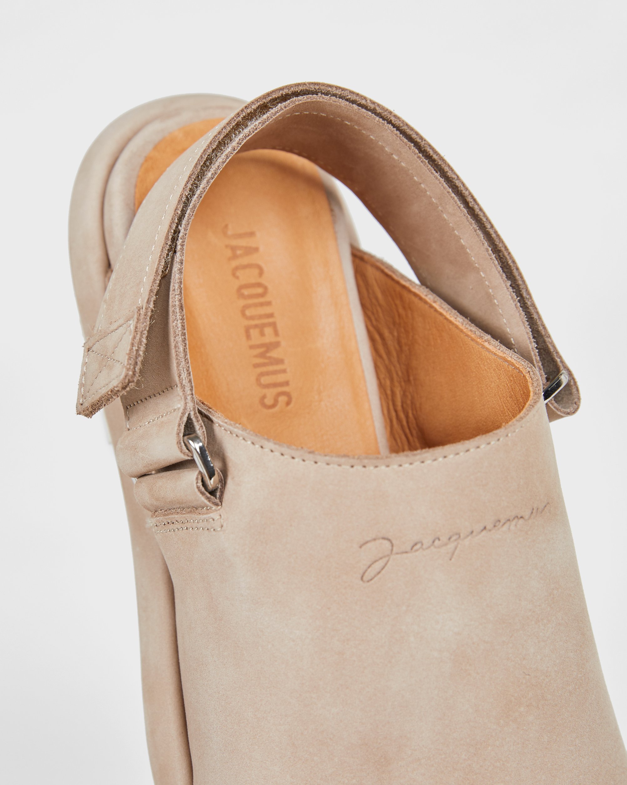 JACQUEMUS - Les Mules Brown - Footwear - Beige - Image 4