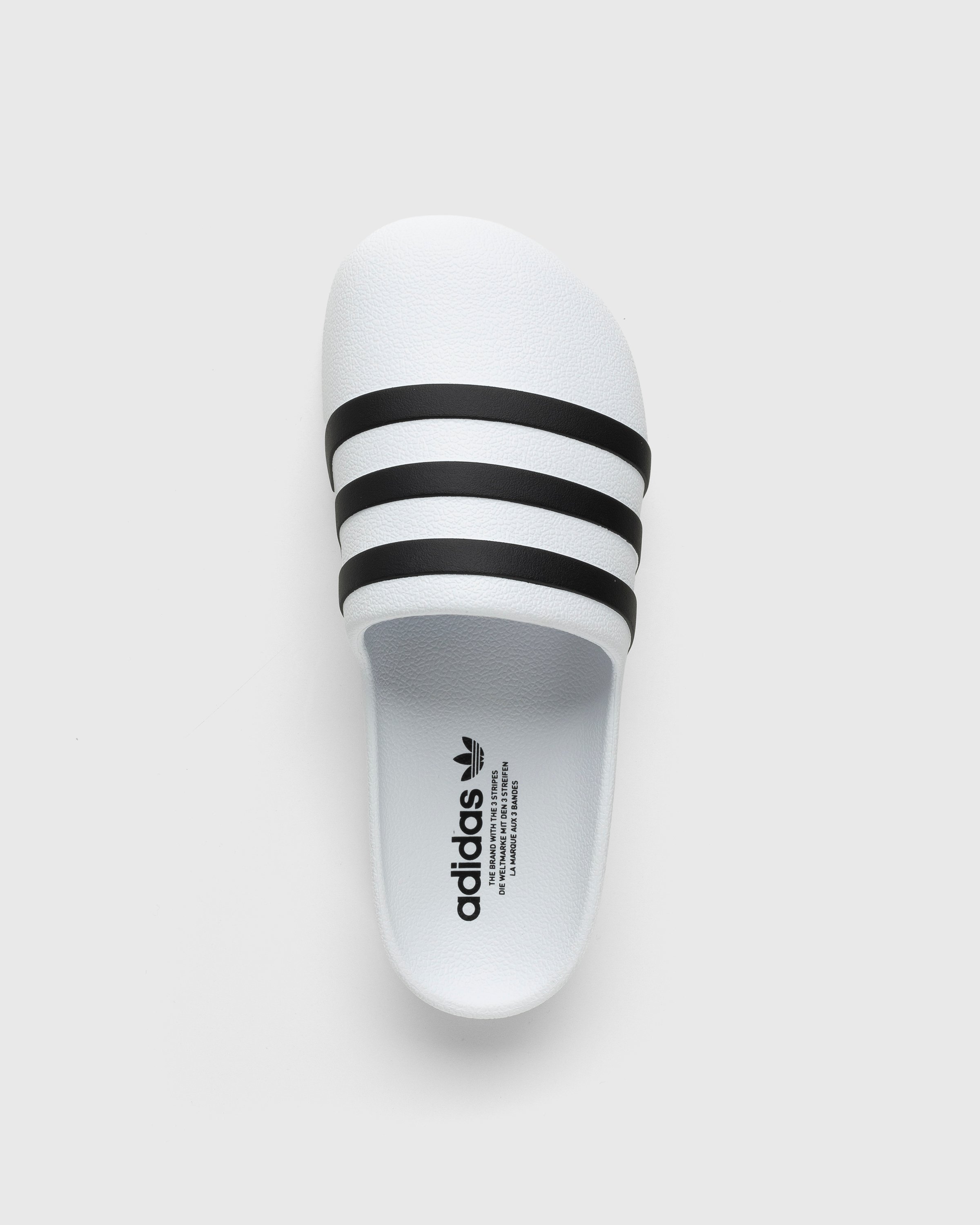 Adidas - Adifom Adilette White/Black/White - Footwear - White - Image 5