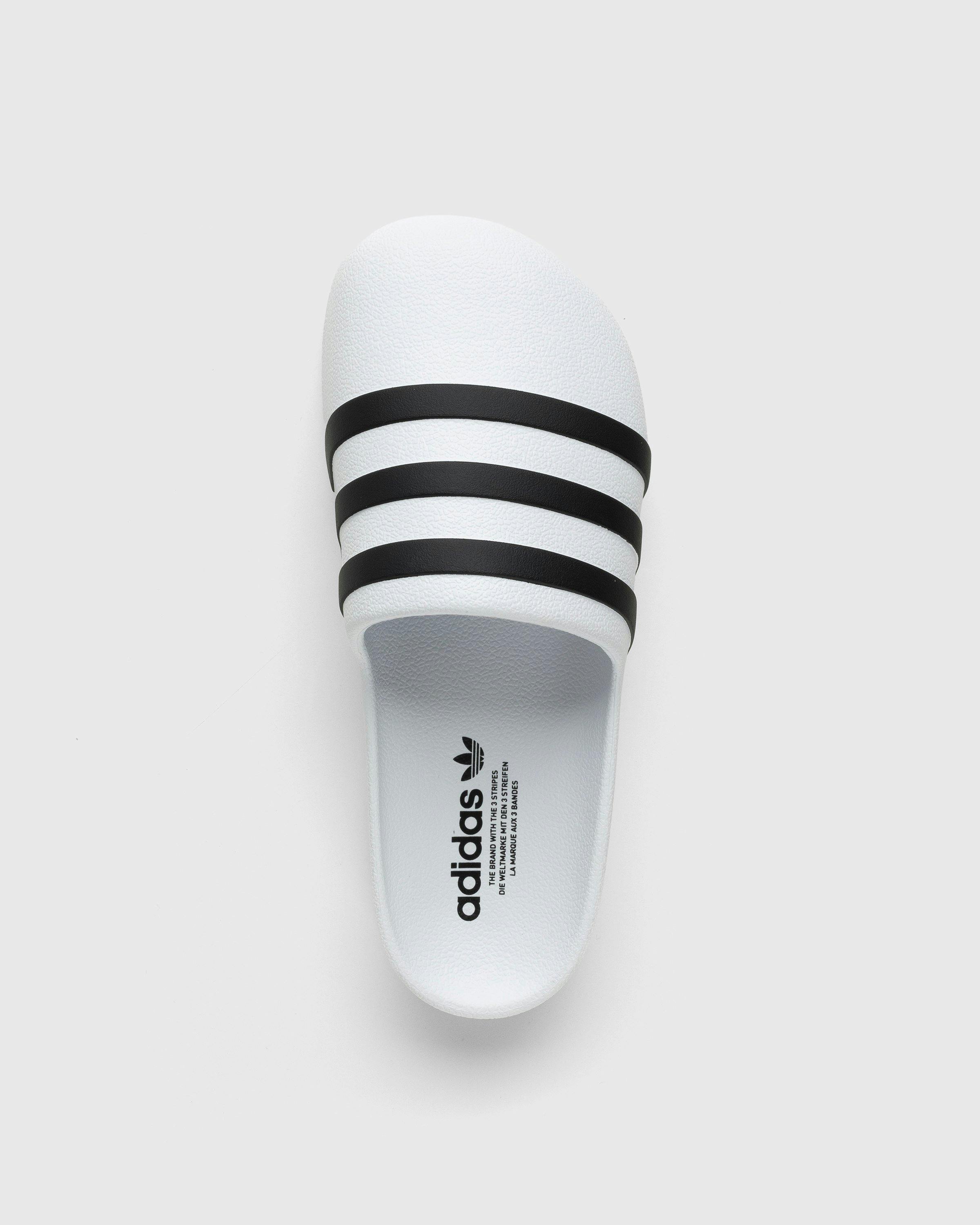 Adidas - Adifom Adilette White/Black/White - Footwear - White - Image 5