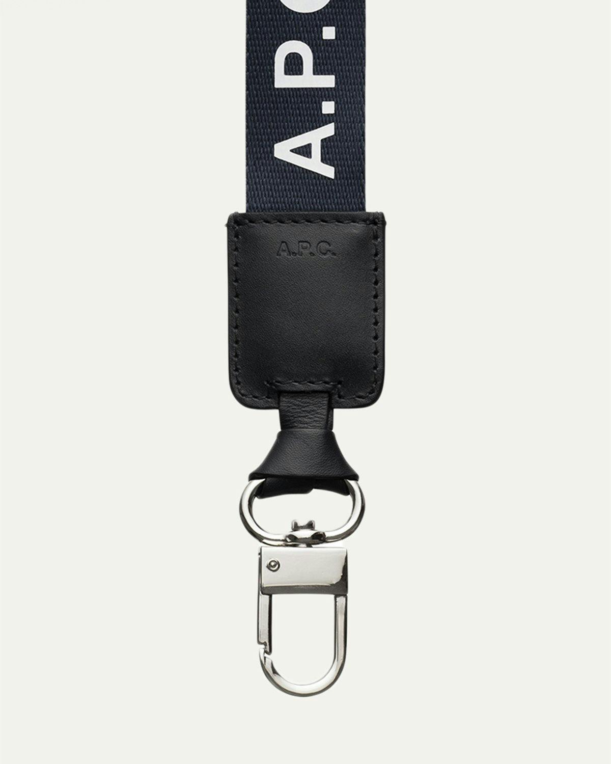 A.P.C. x Carhartt WIP - Finn Key Strap Indigo - Keychains & Lanyards - Blue - Image 2