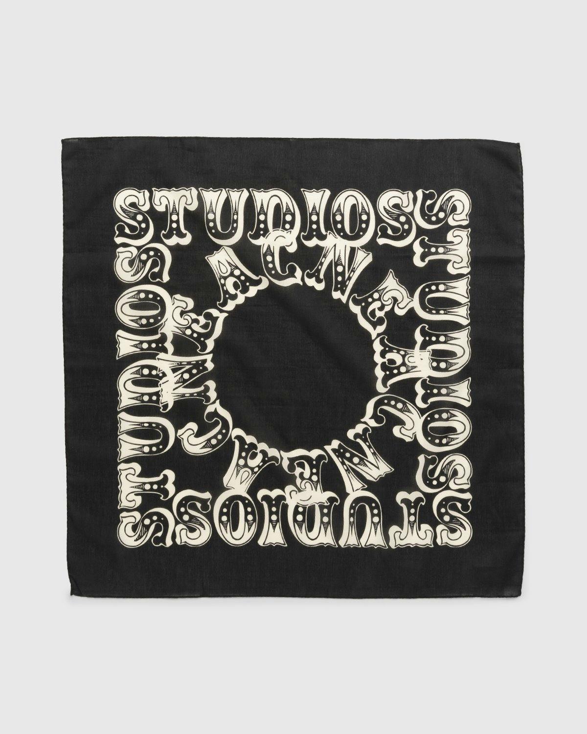 Acne Studios - Circus Font Scarf Black - Accessories - Black - Image 2