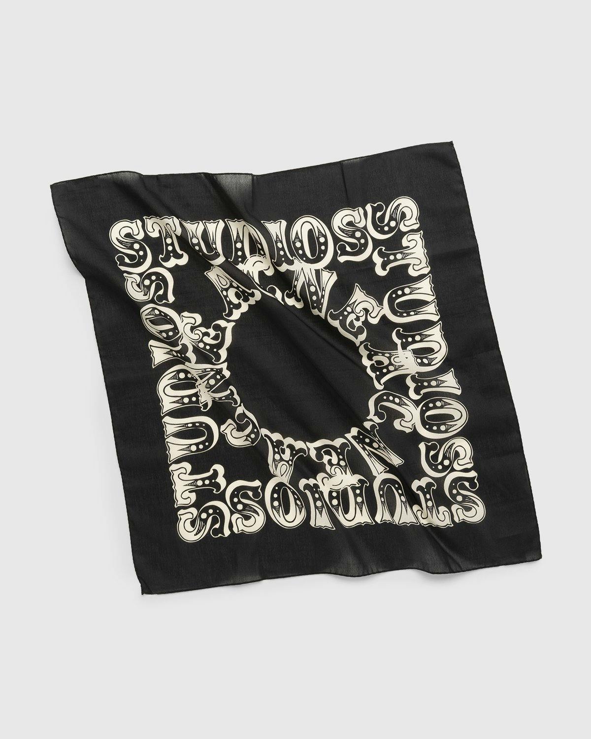 Acne Studios - Circus Font Scarf Black - Accessories - Black - Image 3