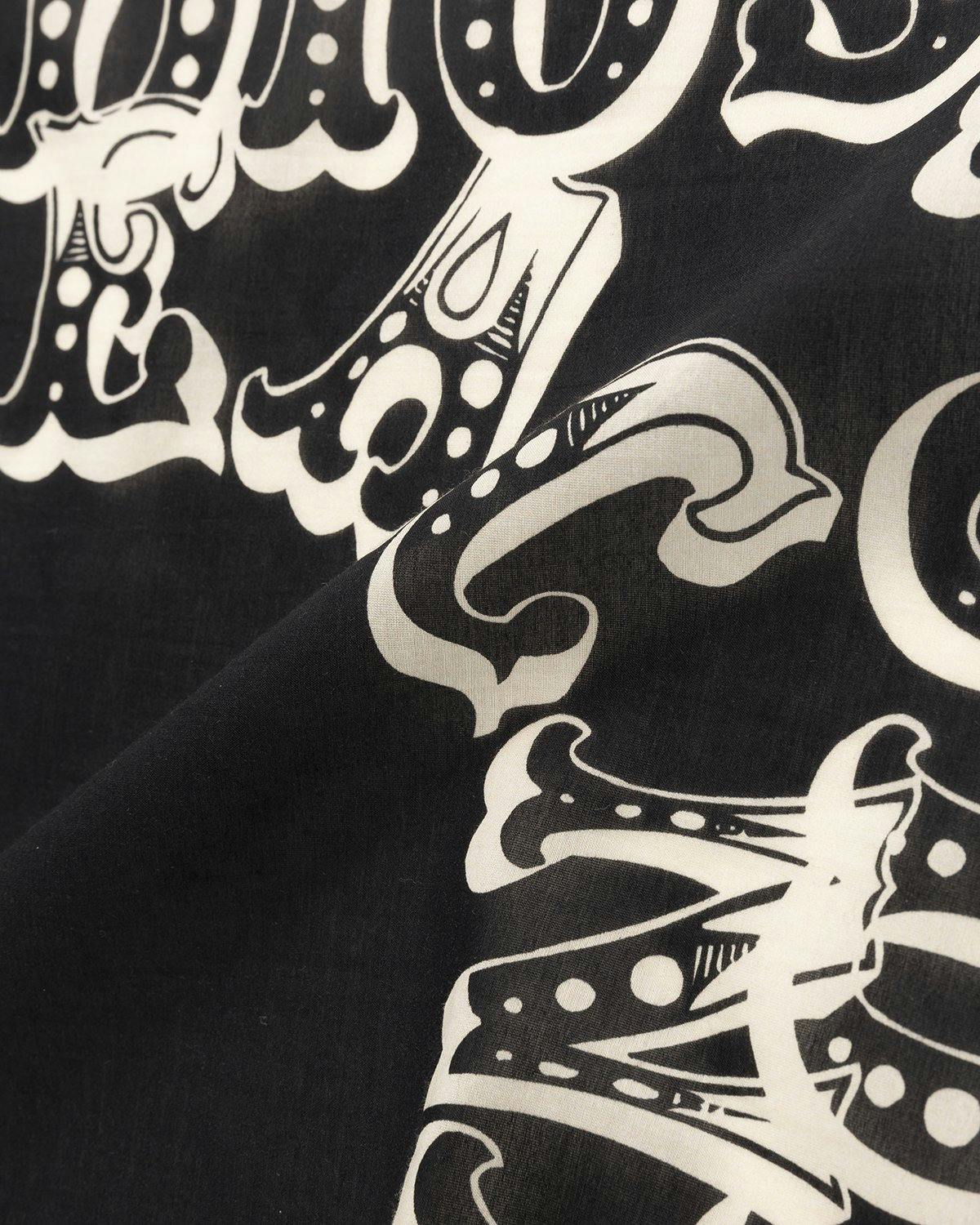 Acne Studios - Circus Font Scarf Black - Accessories - Black - Image 5