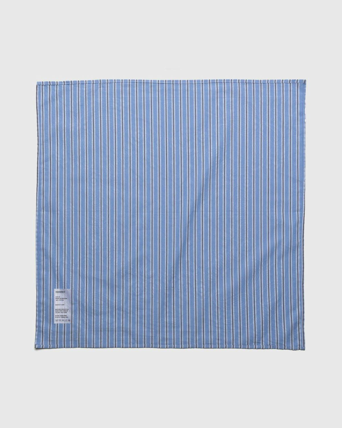 Highsnobiety - Shirting Bandana Blue - Accessories - Blue - Image 3
