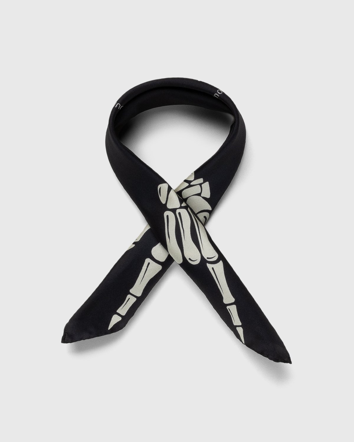 Our Legacy - Silk Scissors Scarf Black - Accessories - Black - Image 3