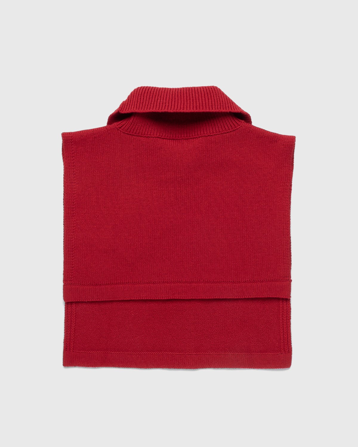 Jil Sander - Plastron Bib Red - Accessories - Red - Image 2