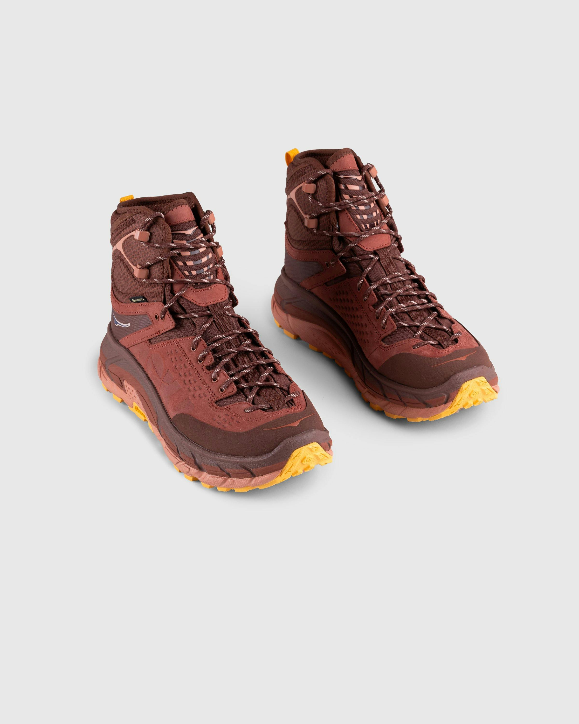 HOKA - Tor Ultra Hi Spice/Hot Sauce - Footwear - Red - Image 3