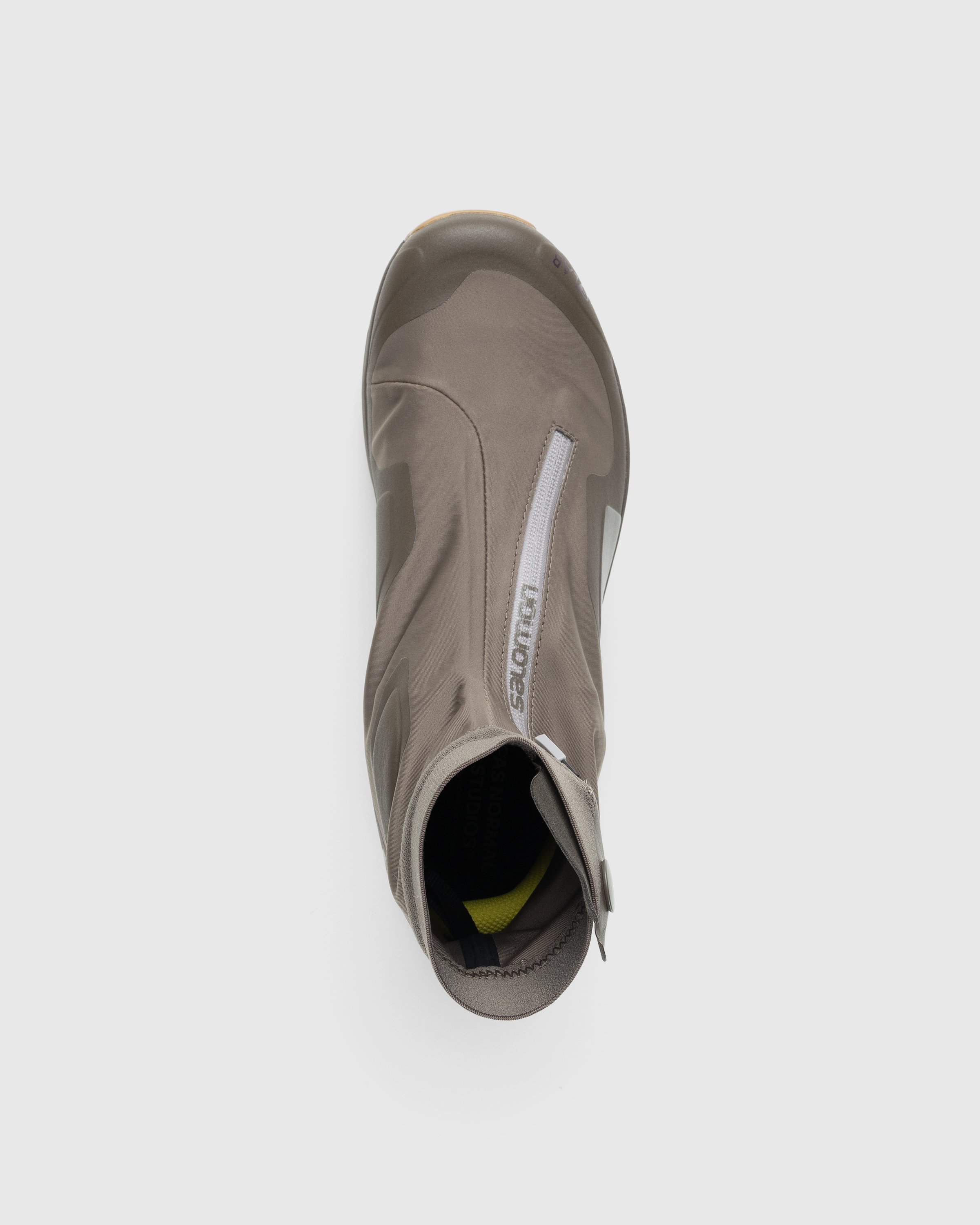 Salomon x PAS NORMAL STUDIOS - XA-Alpine 2 Moss Gray/Deep Lichen Green/Gull - Footwear - Brown - Image 6