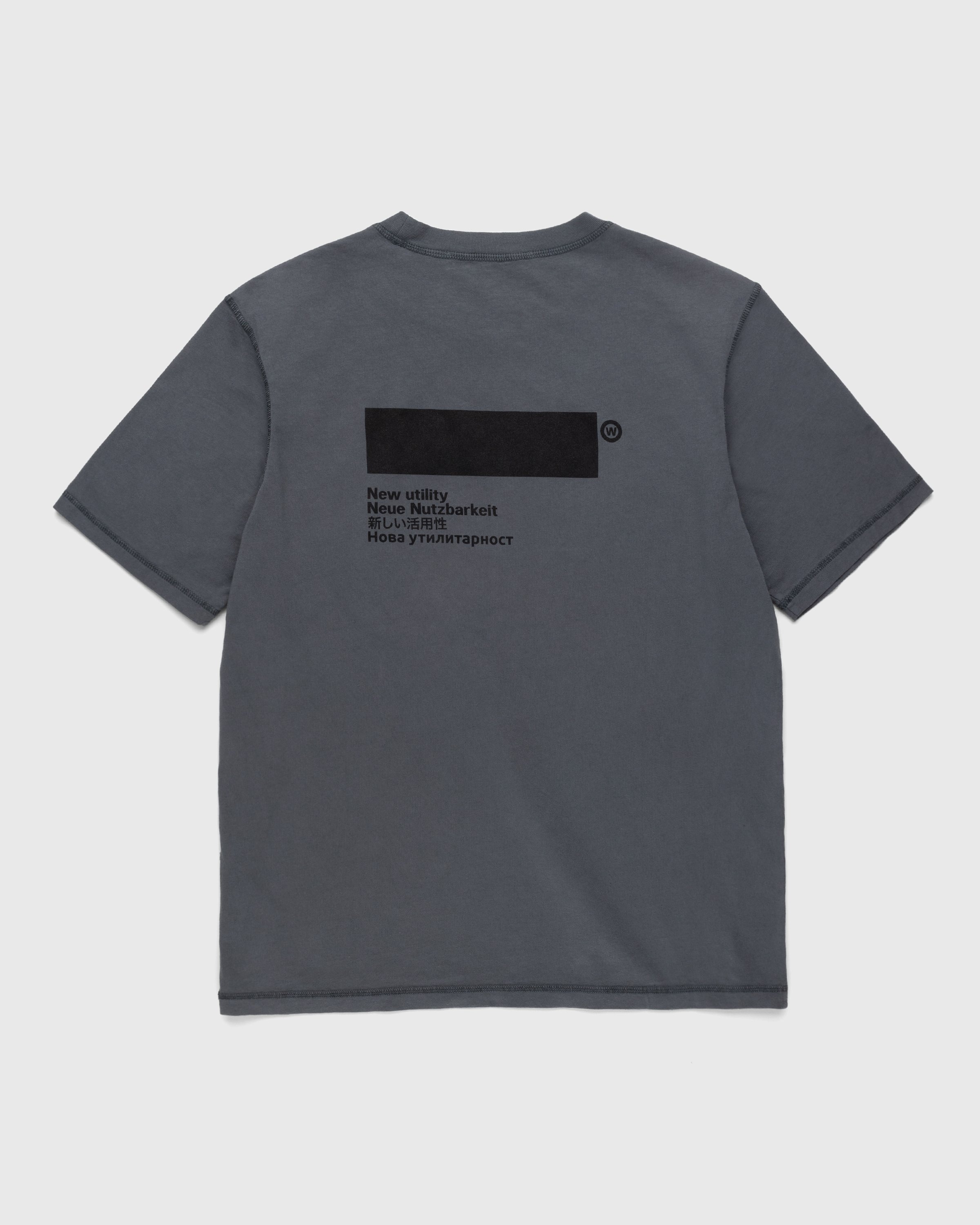 AFFXWRKS - Standardized T-Shirt Slate - Clothing - Blue - Image 2
