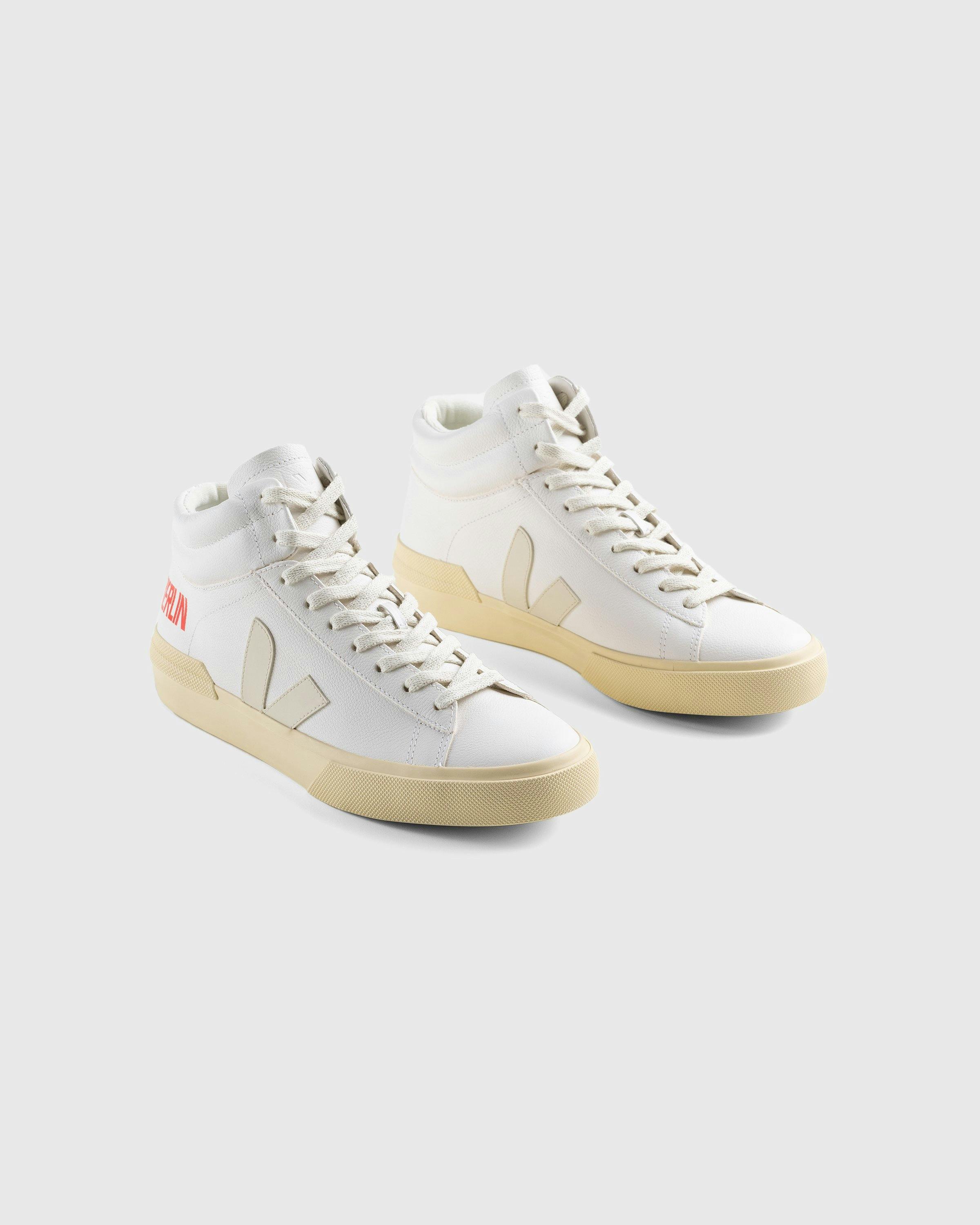 VEJA x Berlin - Womens's Calf Leather Minotaur Beige - Footwear - Beige - Image 3