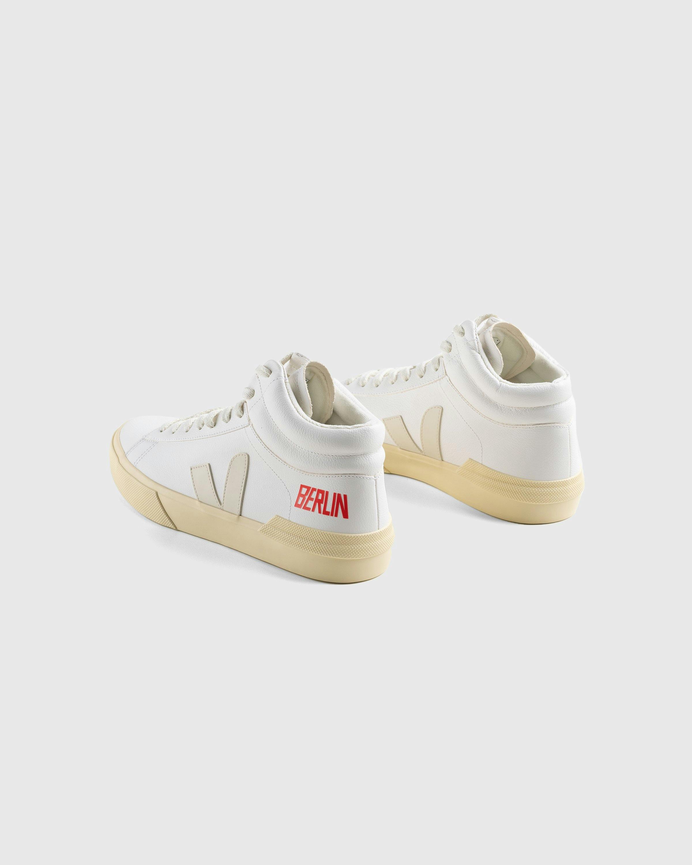 VEJA x Berlin - Womens's Calf Leather Minotaur Beige - Footwear - Beige - Image 4