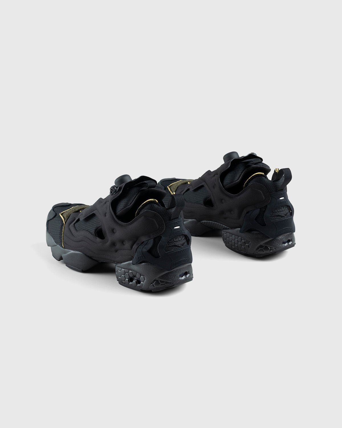 Reebok x Maison Margiela - Instapump Fury Memory Of Black - Footwear - Black - Image 4