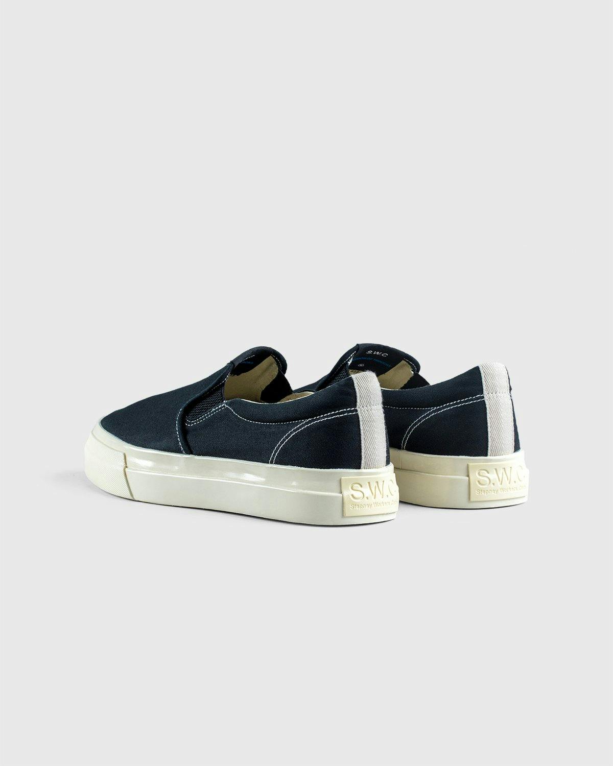 Stepney Workers Club - Lister Canvas Black - Footwear - Black - Image 3