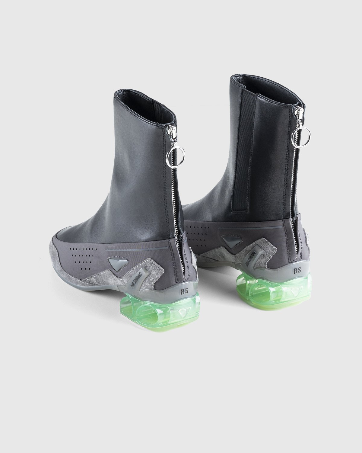 Raf Simons - Cycloid 4 Black Grey Green - Footwear - Black - Image 4