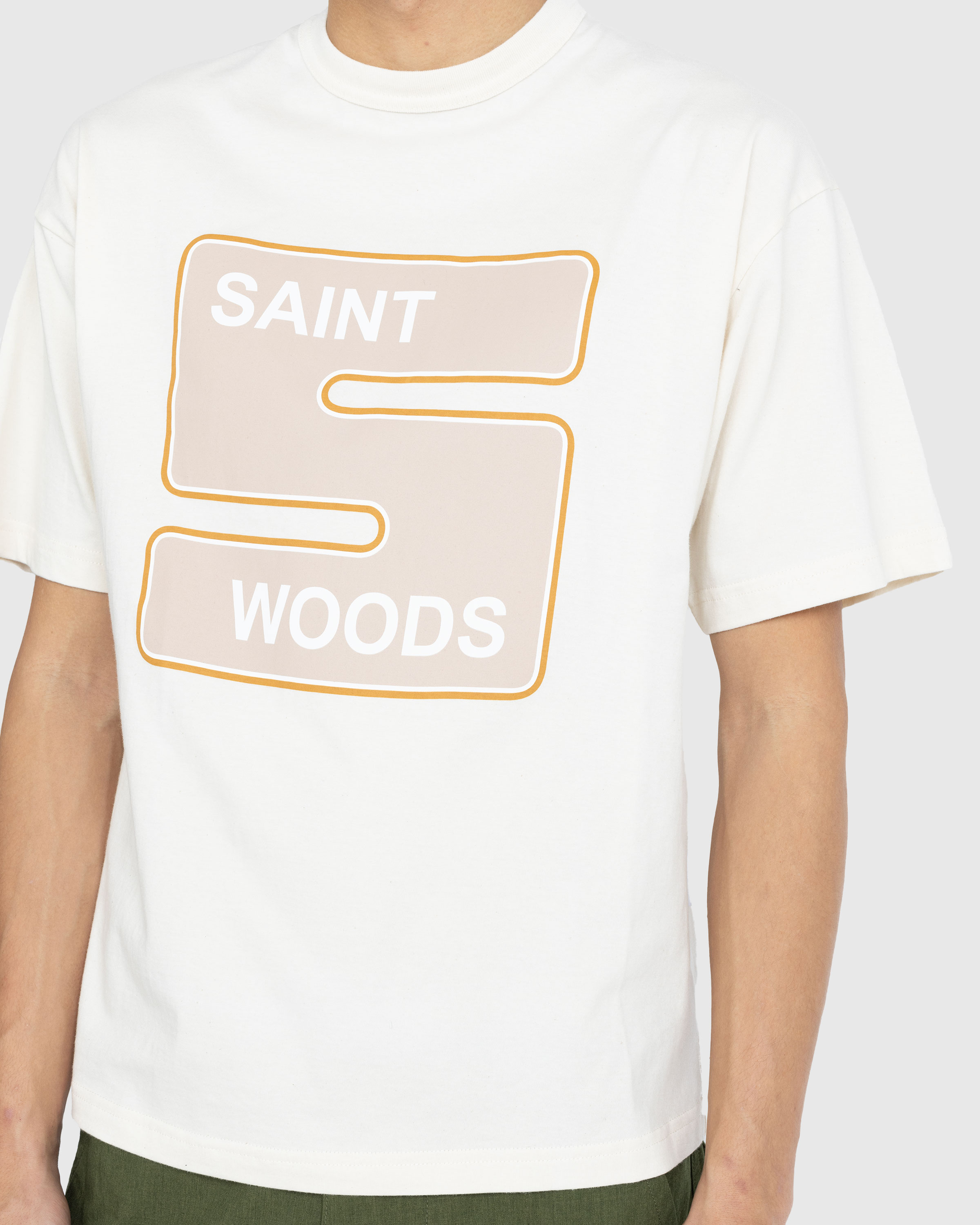 Saintwoods - You Go Tee Natural - Clothing - Beige - Image 5