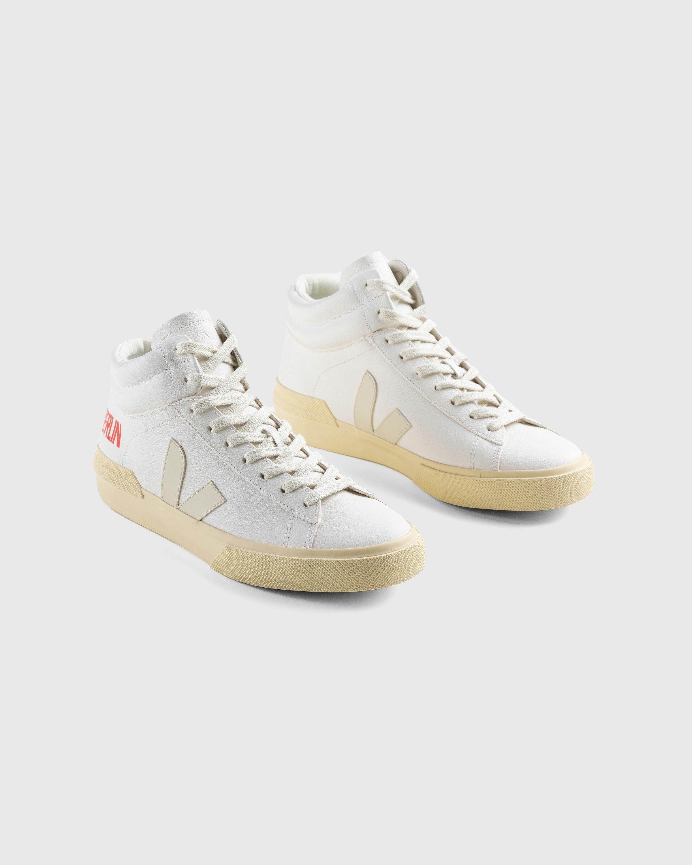 VEJA x Berlin - Men's Calf Leather Minotaur Beige - Footwear - Beige - Image 3