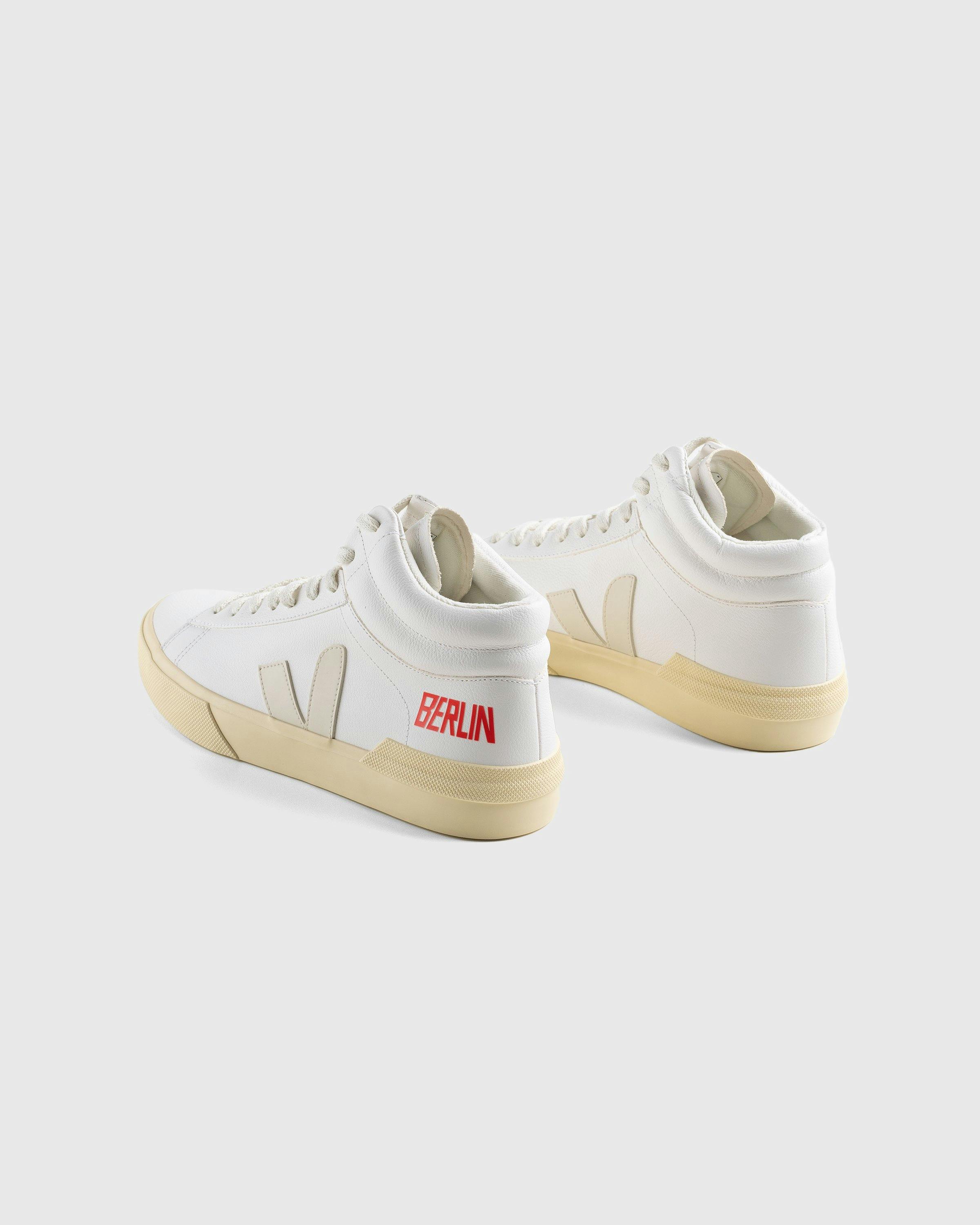 VEJA x Berlin - Men's Calf Leather Minotaur Beige - Footwear - Beige - Image 4