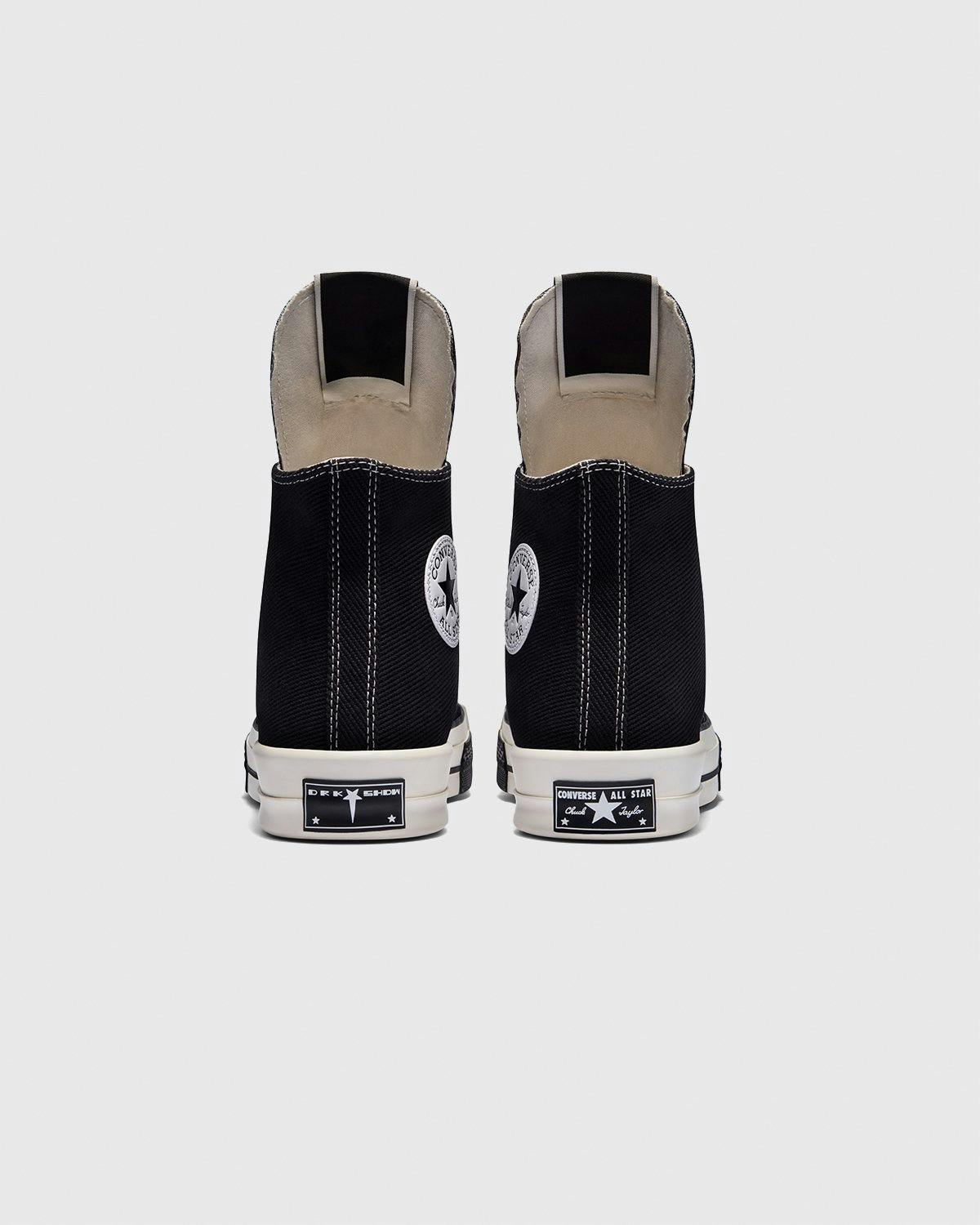 Converse - DRKSHDW TURBODRK Chuck 70 Black - Footwear - Black - Image 4