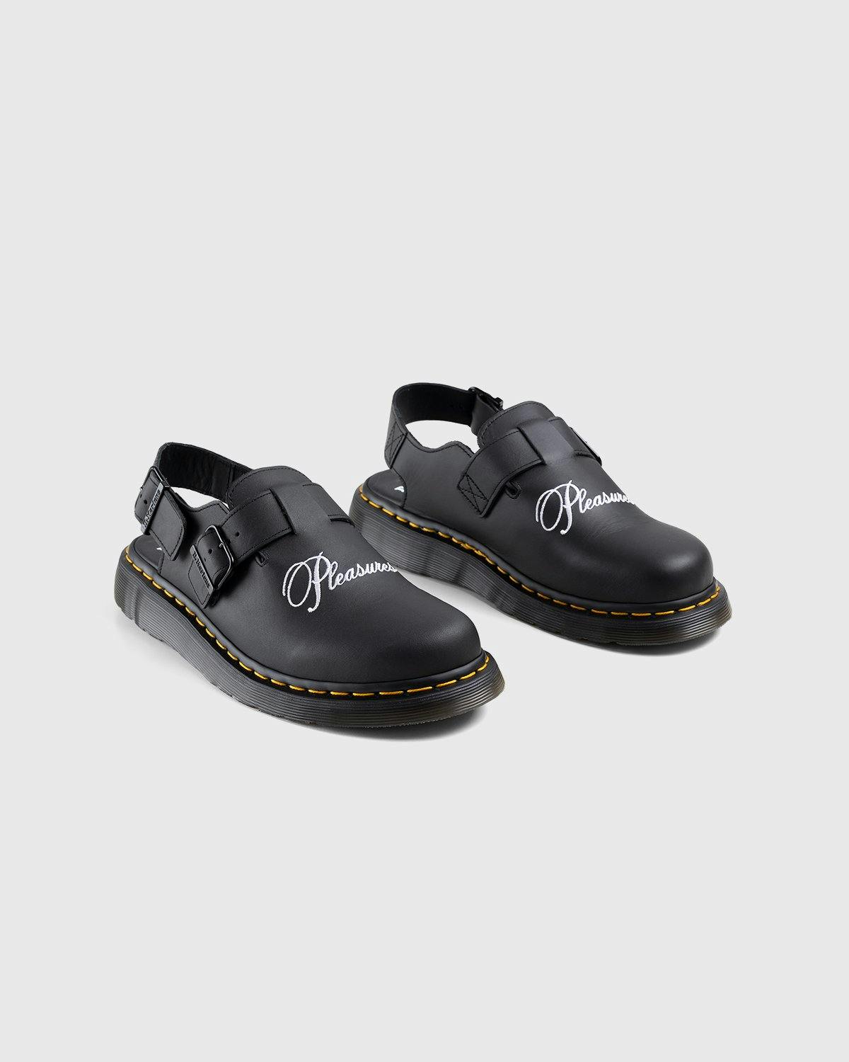 Pleasures x Dr. Martens - Jorge Black Nappa - Footwear - Black - Image 5