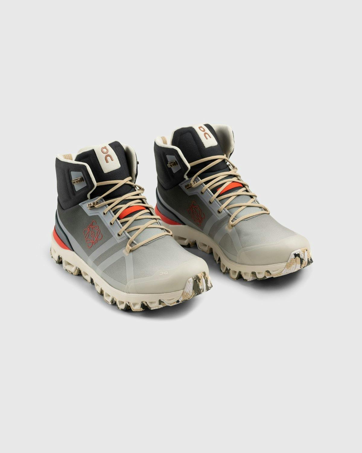 Loewe x On - Men's Cloudrock Gradient Khaki - Footwear - Grey - Image 3