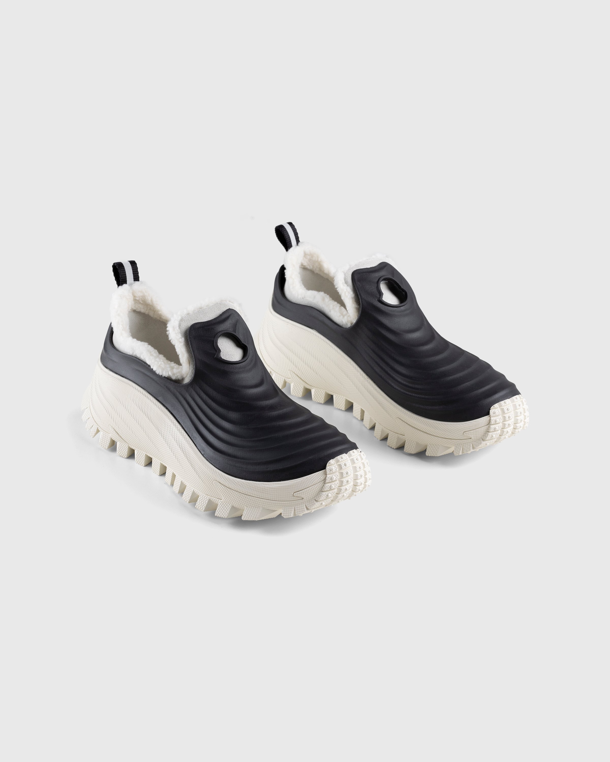 Moncler - Aqua Rain Boots Black/White - Footwear - Grey - Image 3