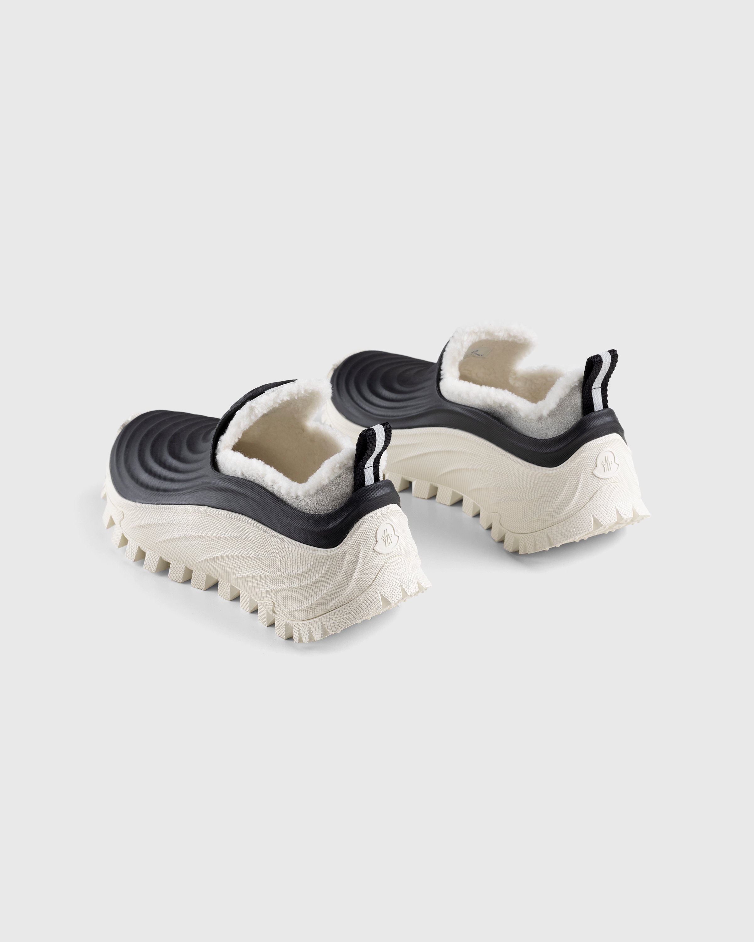 Moncler - Aqua Rain Boots Black/White - Footwear - Grey - Image 4